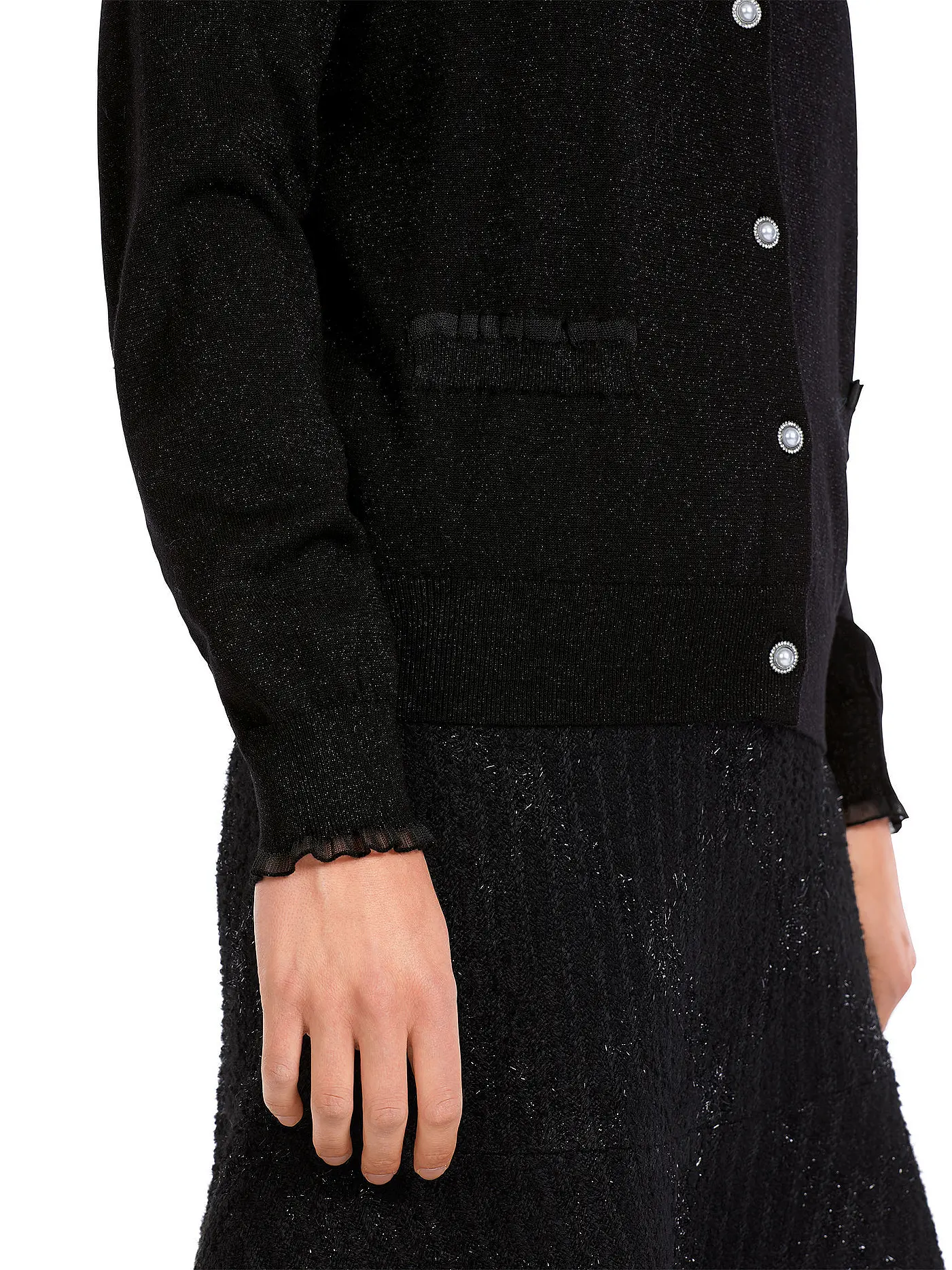 MARC CAIN | Strickcardigan | schwarz
