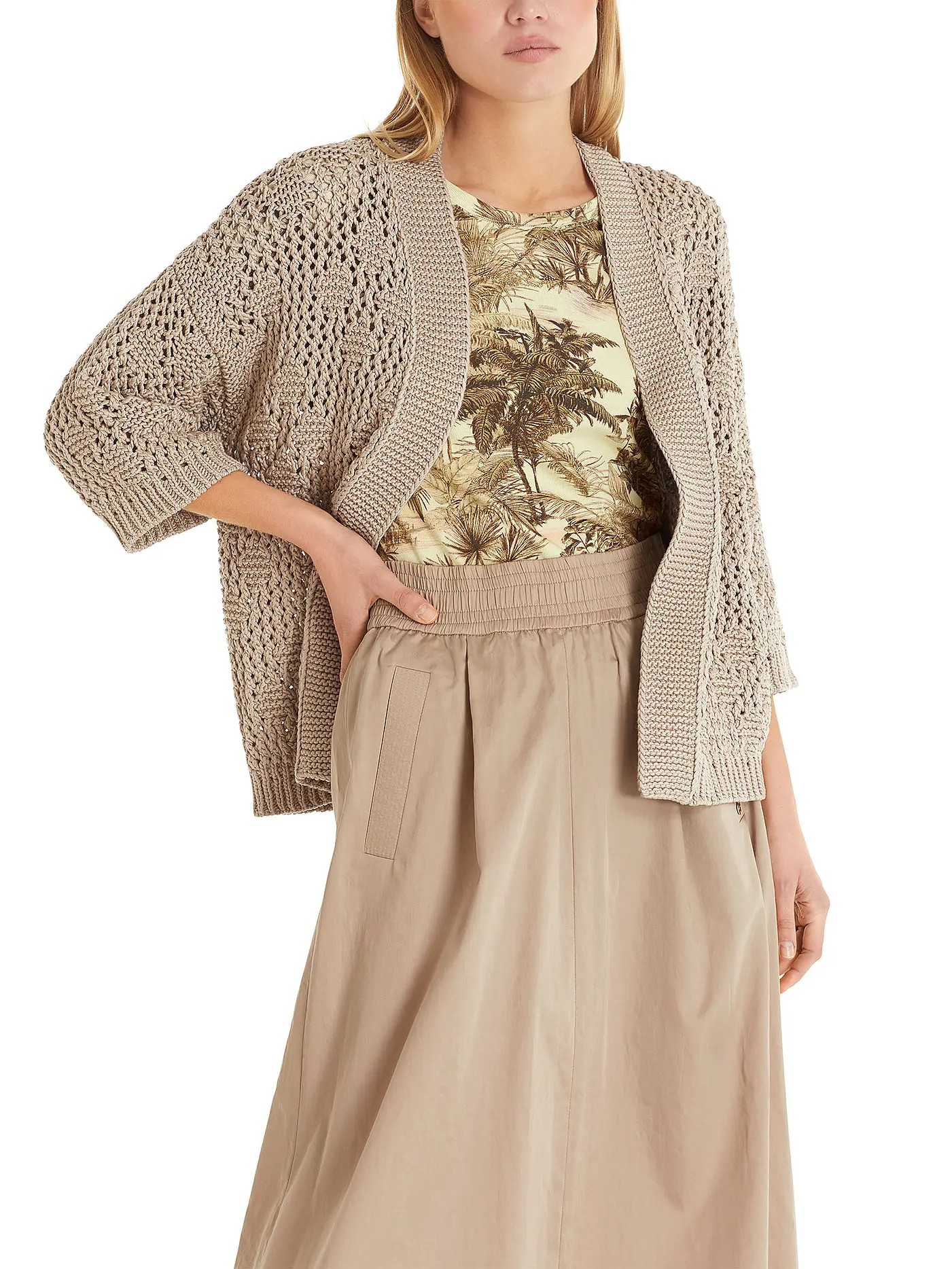 MARC CAIN | Strickjacke | beige