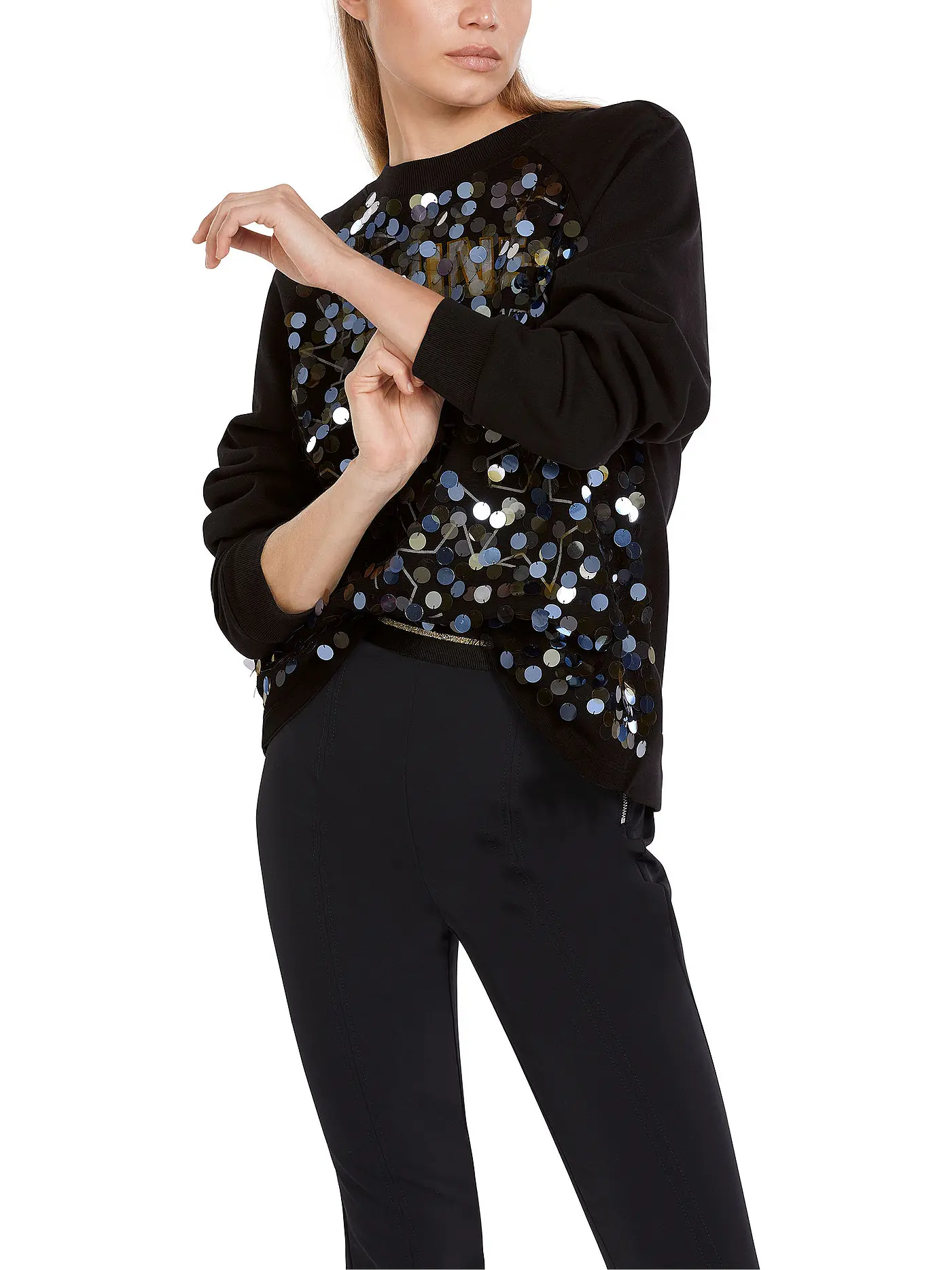 MARC CAIN | Sweater | schwarz