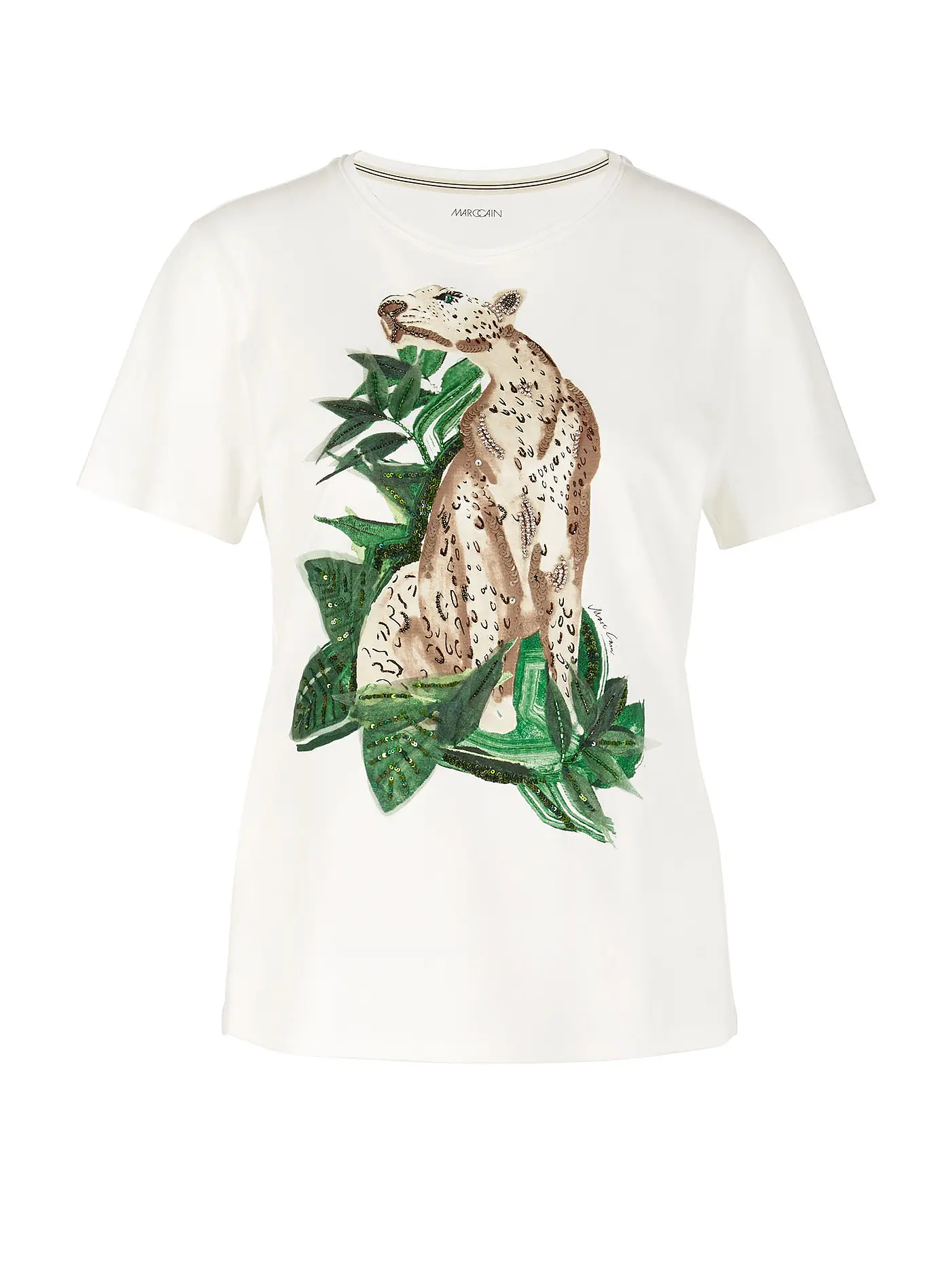 MARC CAIN | T-Shirt | grün