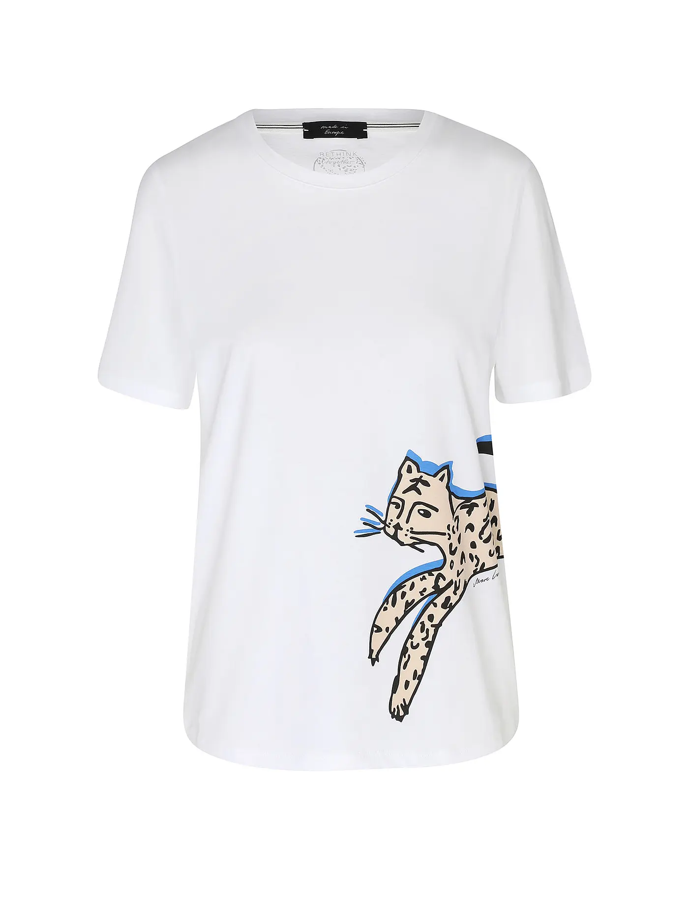 MARC CAIN | T-Shirt | weiss