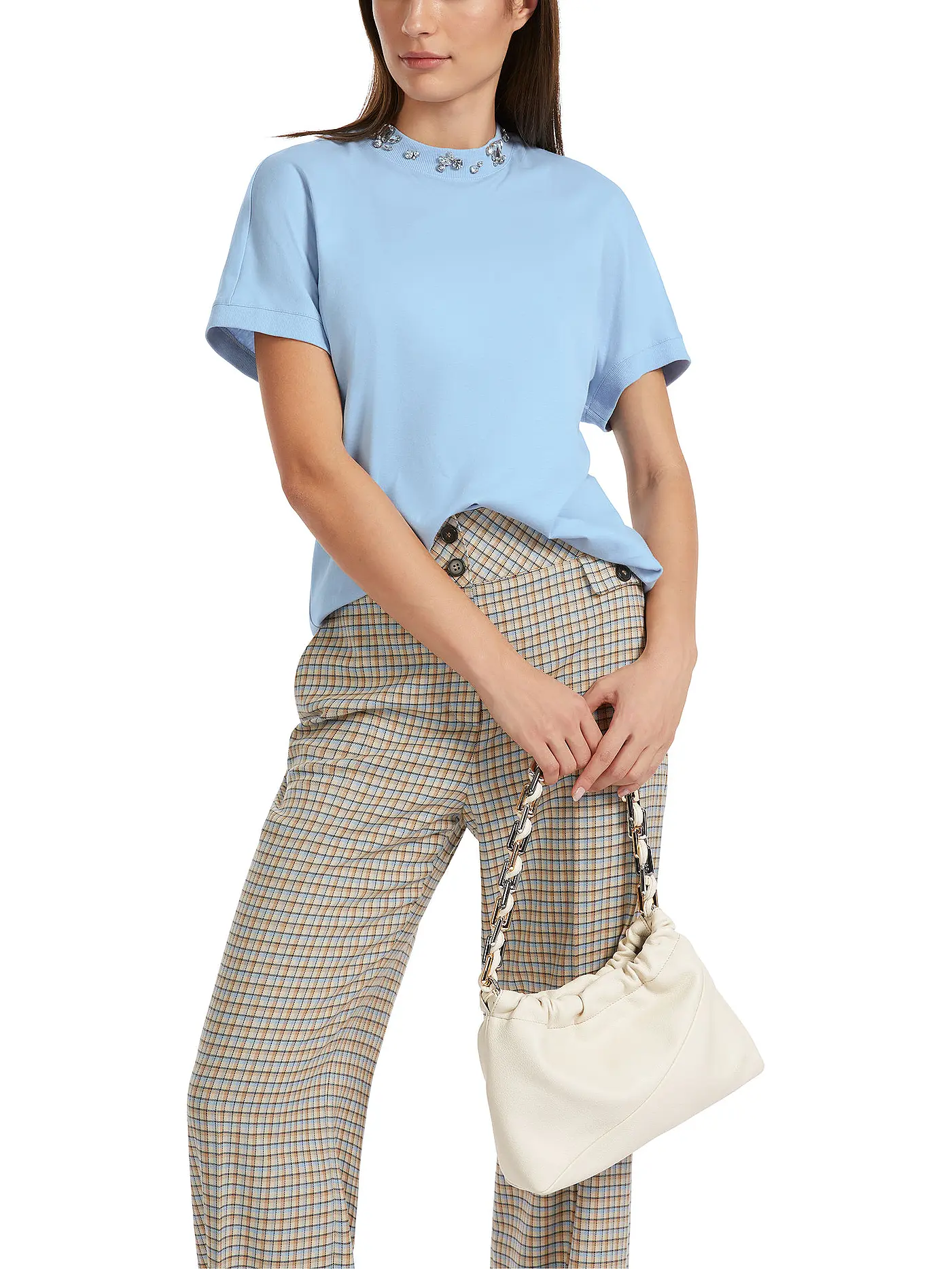 MARC CAIN | T-Shirt | hellblau