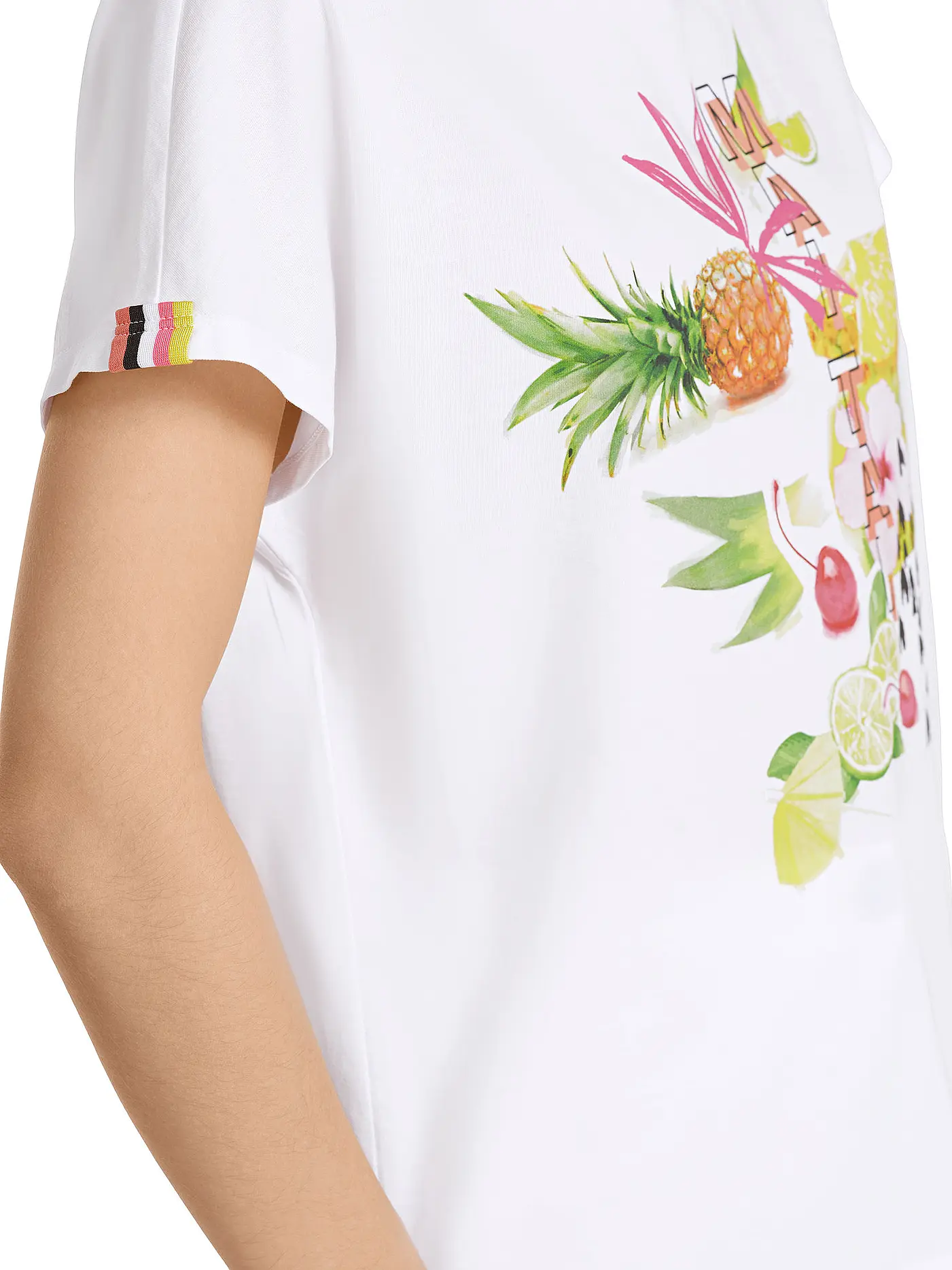 MARC CAIN | T-Shirt | weiss