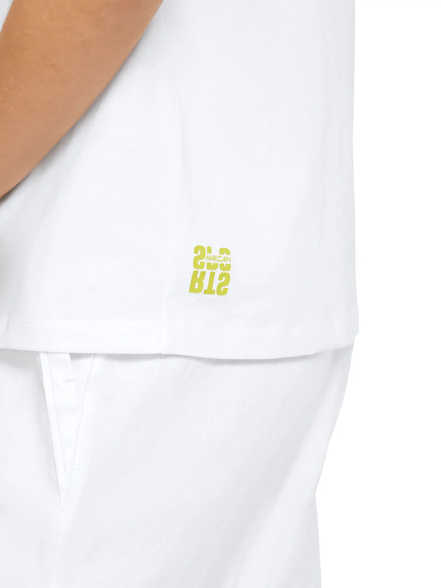 MARC CAIN | T-Shirt | weiss