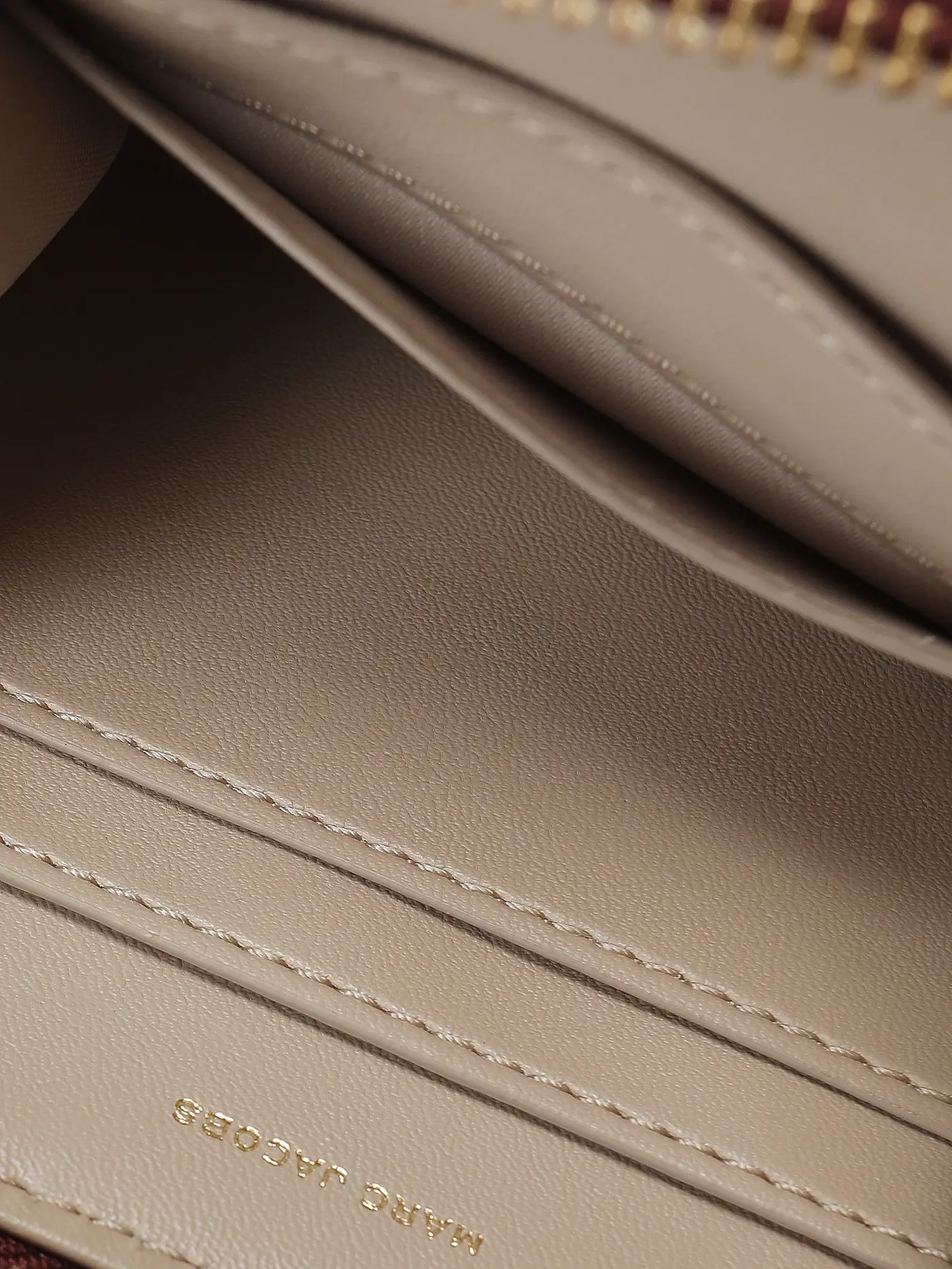 MARC JACOBS | Geldbörse  | dunkelrot