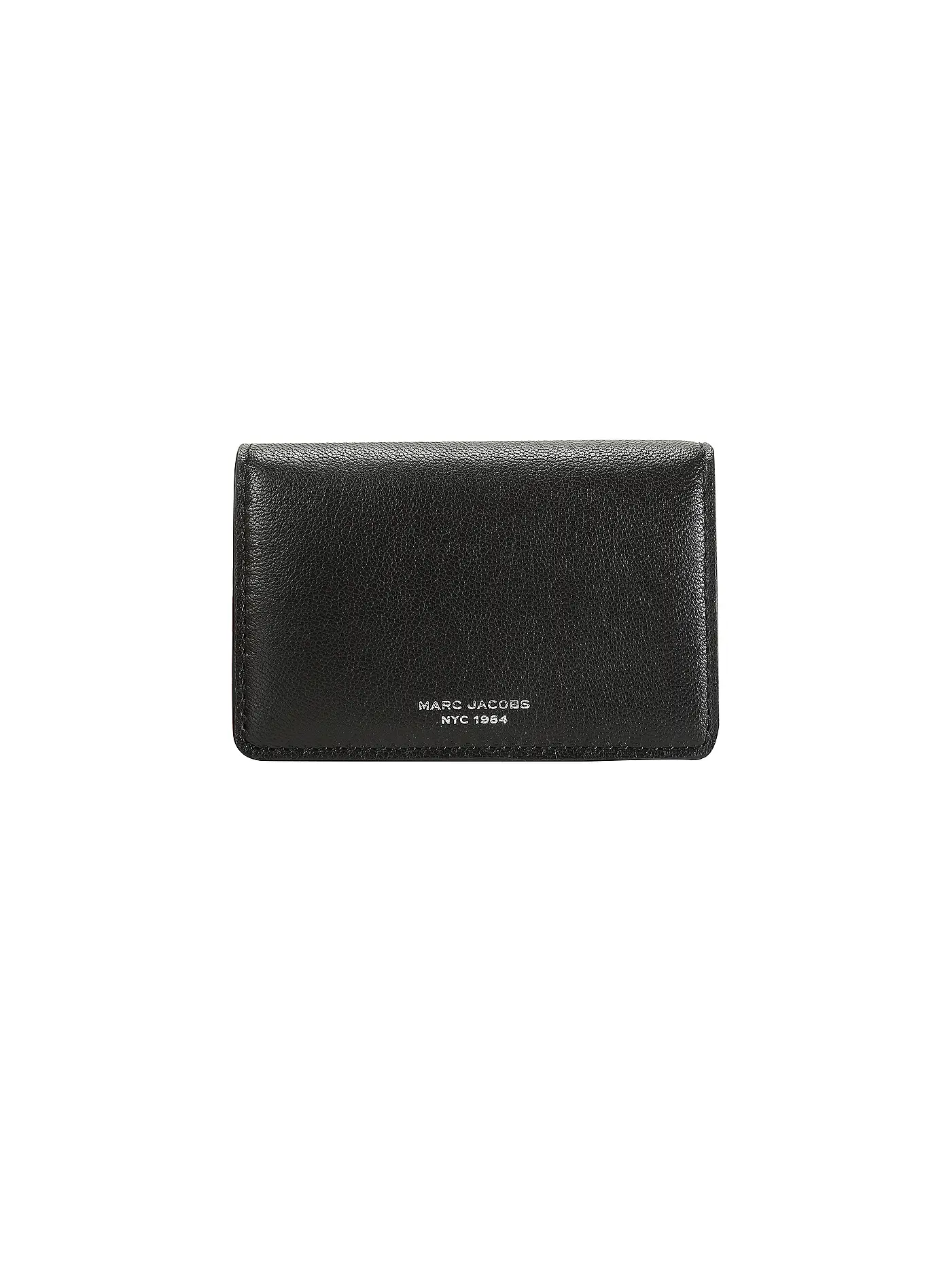 MARC JACOBS | Kartenetui THE FLAP CARD CASE | schwarz