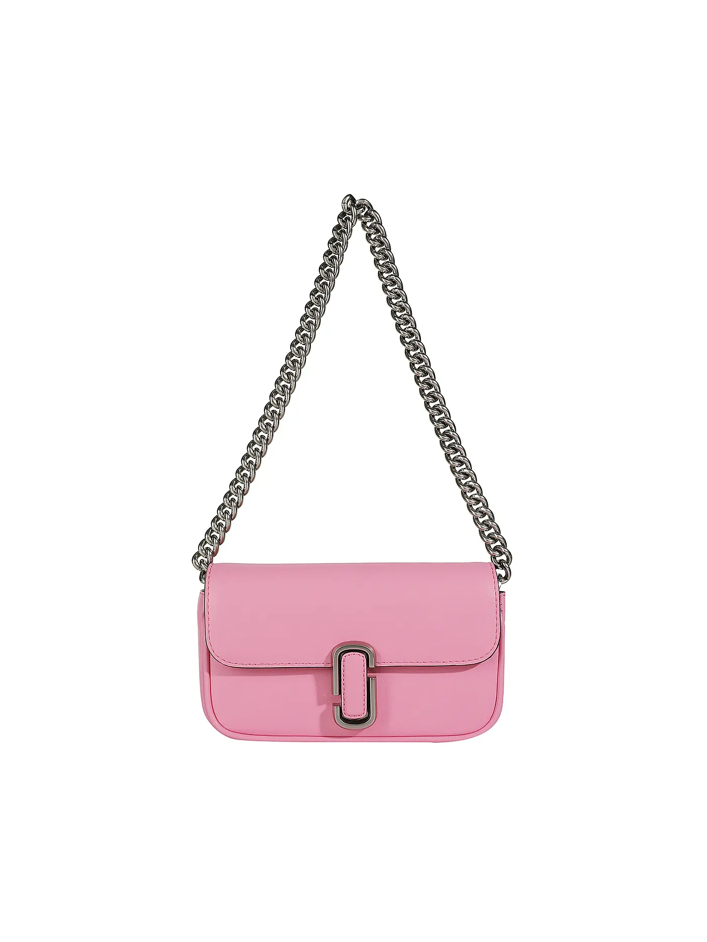 MARC JACOBS | Ledertasche - Mini Bag THE MINI SHOULDER BAG   | pink