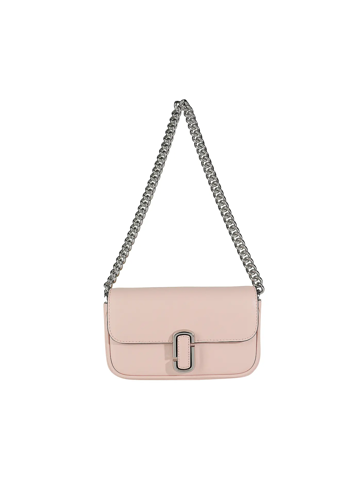 MARC JACOBS | Ledertasche - Mini Bag THE MINI SHOULDER BAG   | rosa