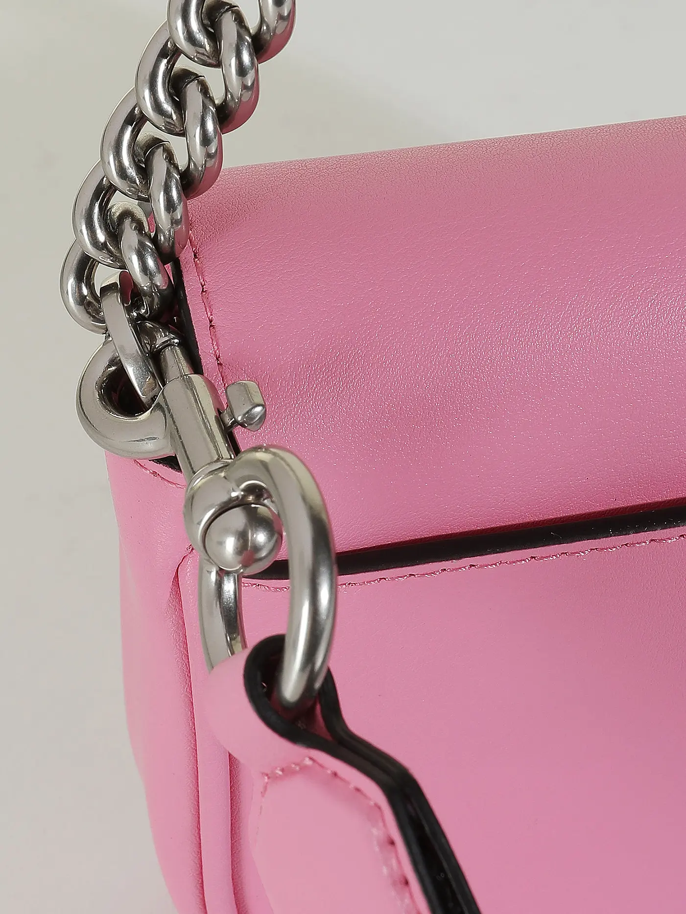 MARC JACOBS | Ledertasche - Mini Bag THE MINI SHOULDER BAG   | pink