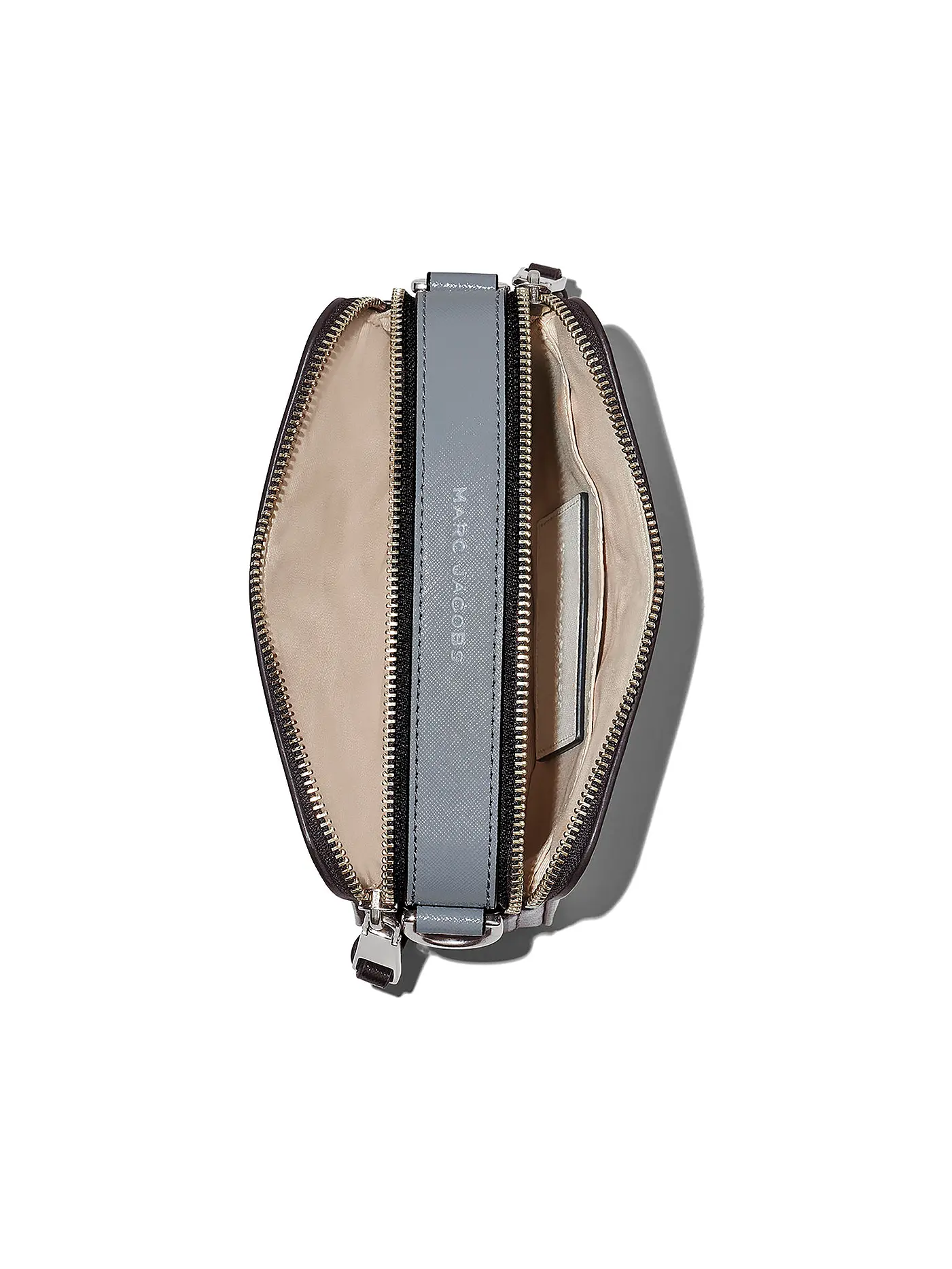 MARC JACOBS | Ledertasche - Mini Bag THE SNAPSHOT  | weiss