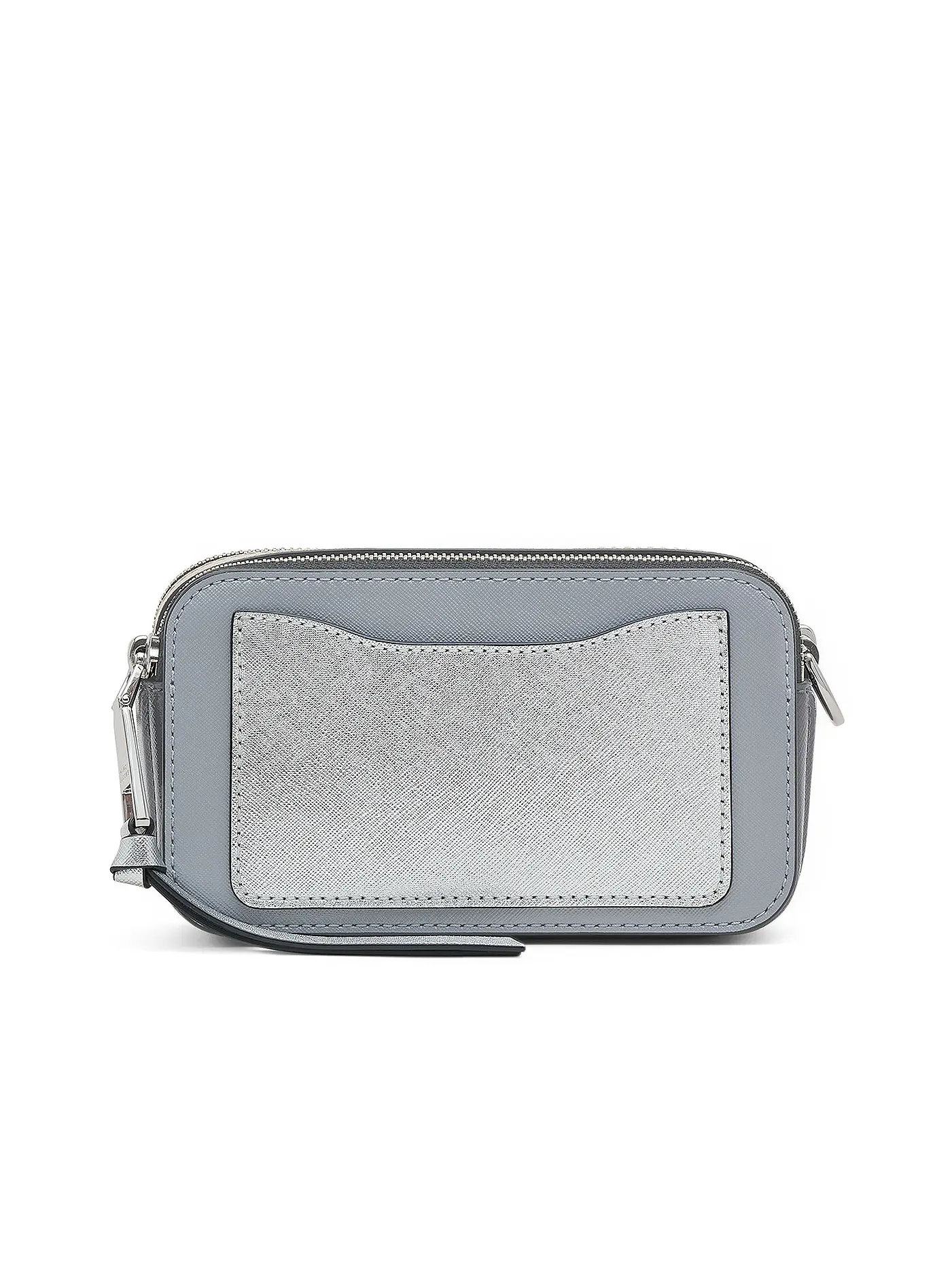 MARC JACOBS | Ledertasche - Mini Bag THE SNAPSHOT | grau