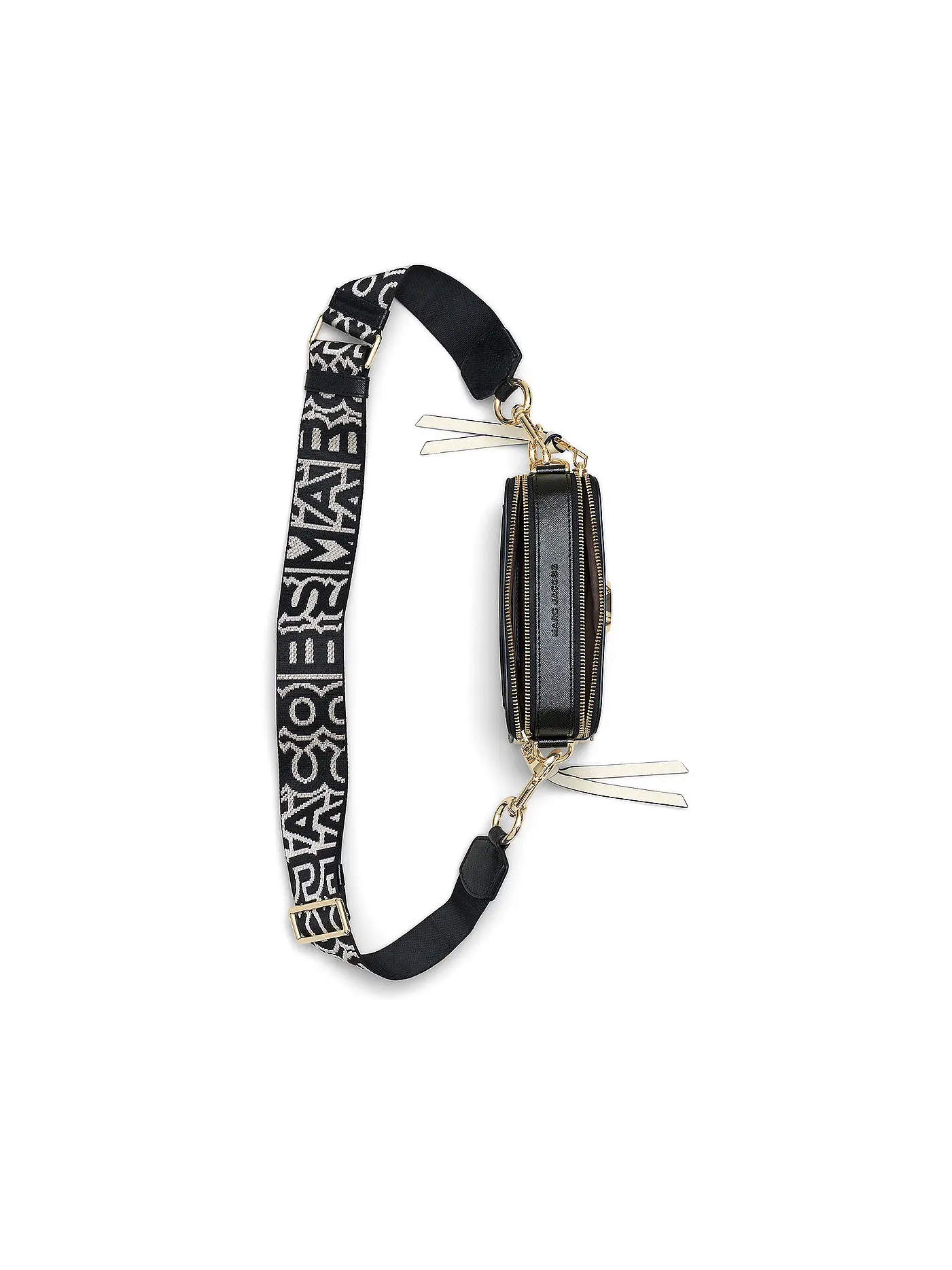 MARC JACOBS | Ledertasche - Mini Bag THE SNAPSHOT | weiss