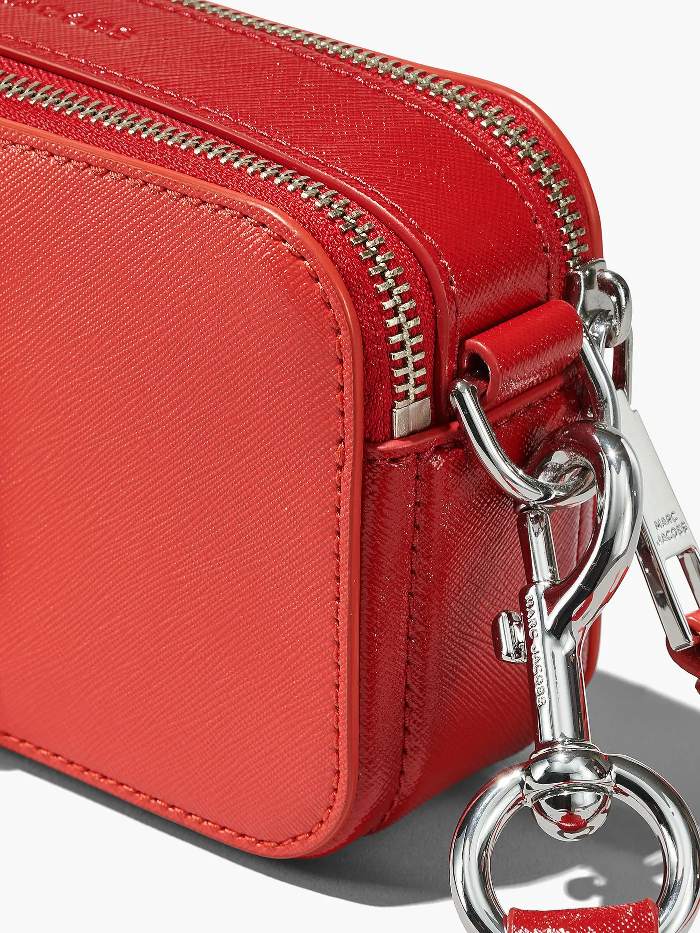MARC JACOBS | Ledertasche - Mini Bag THE SNAPSHOT | orange
