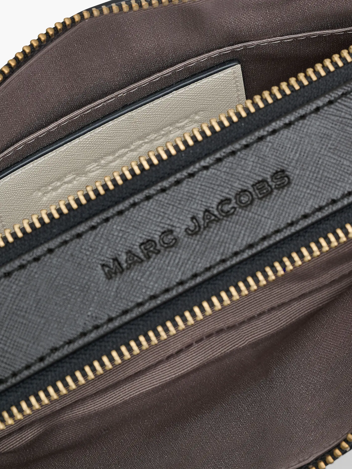 MARC JACOBS | Ledertasche - Mini Bag THE SNAPSHOT | weiss