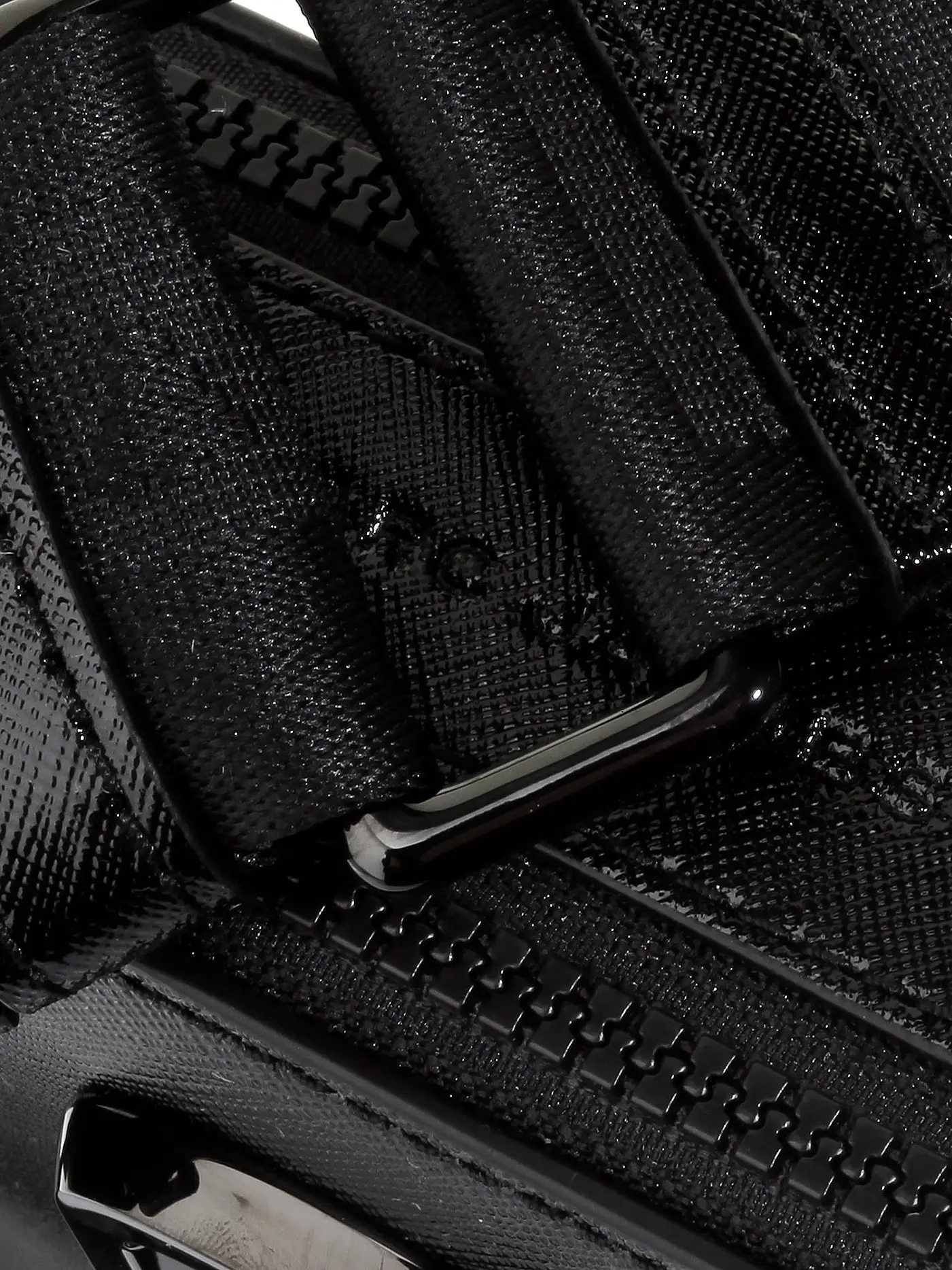 MARC JACOBS | Ledertasche - Minibag The Snapshot DTM | schwarz