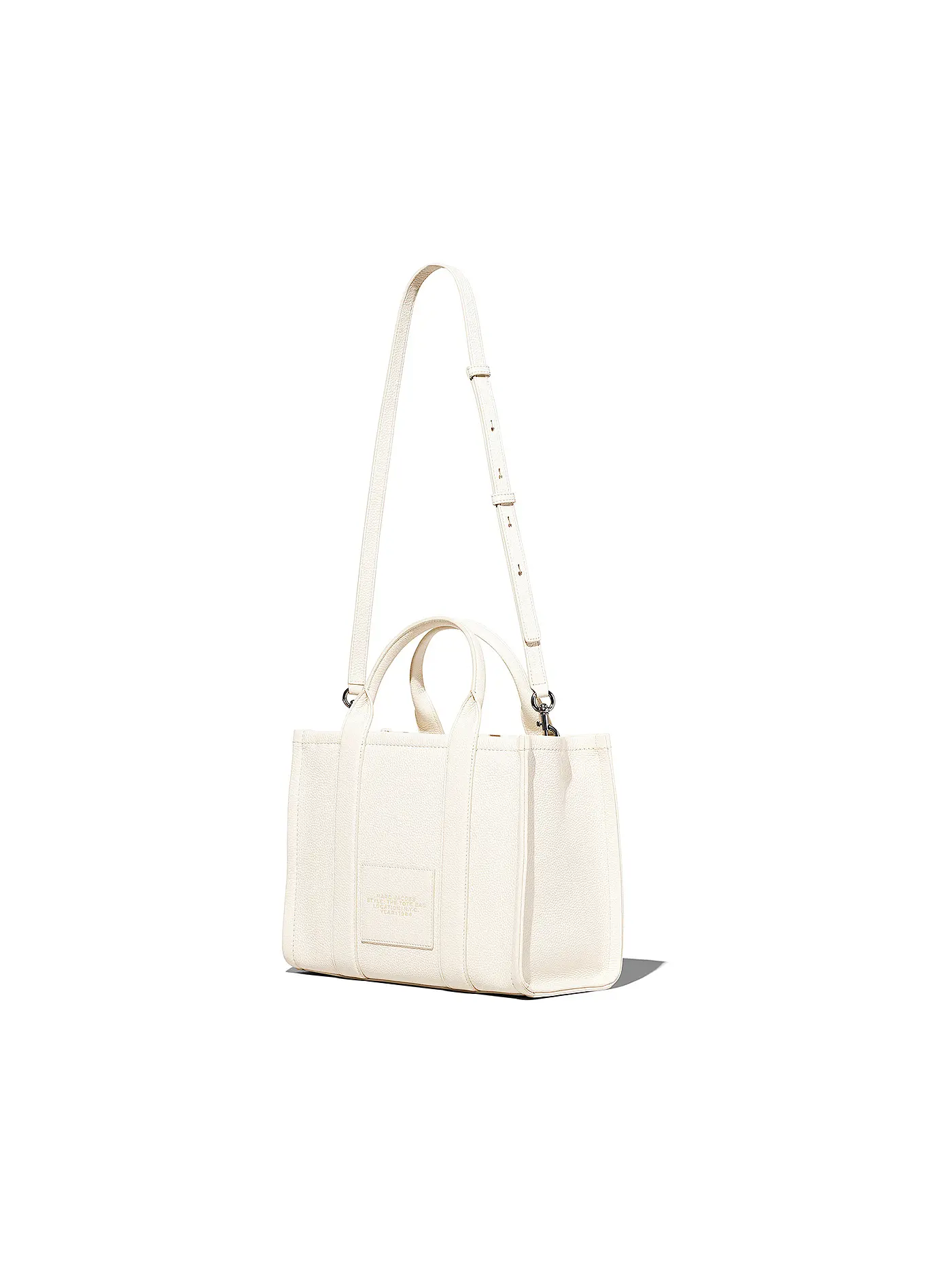 MARC JACOBS | Ledertasche - Tote Bag  THE MEDIUM TOTE LEATHER | creme