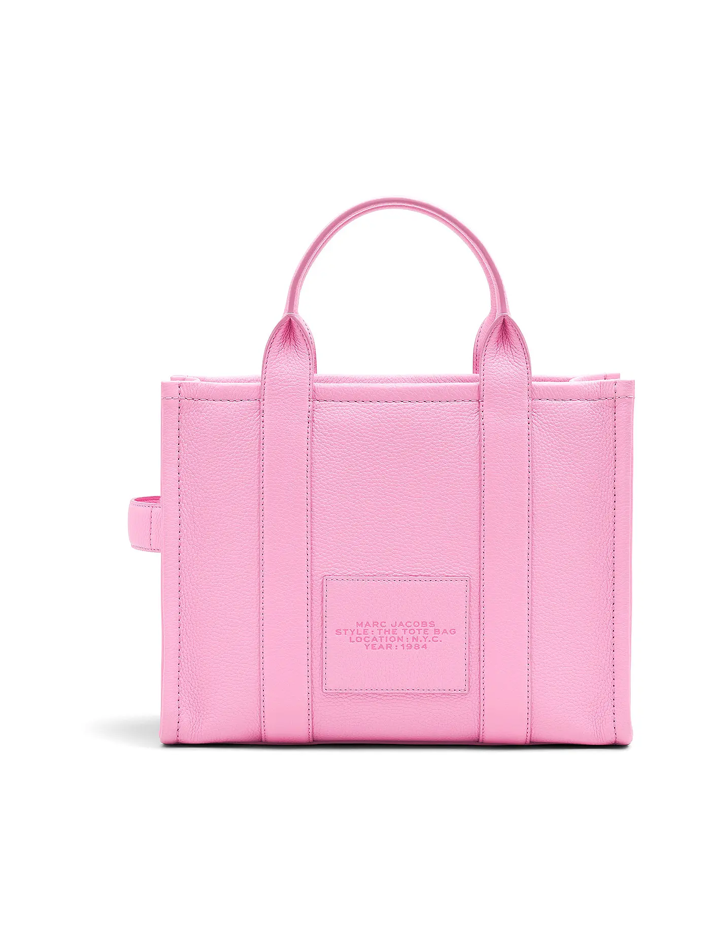 MARC JACOBS | Ledertasche - Tote Bag THE MEDIUM TOTE LEATHER | rosa