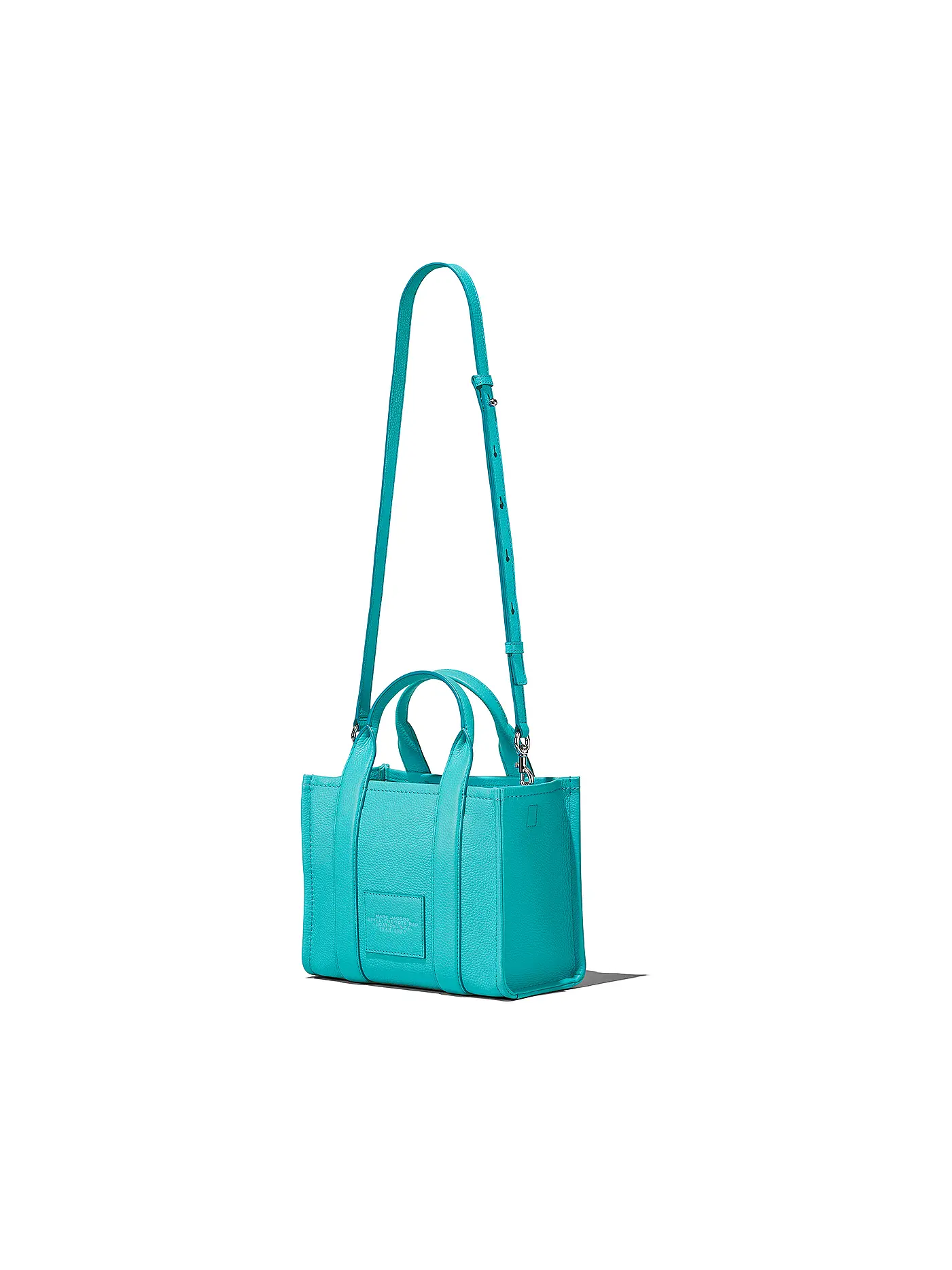 MARC JACOBS | Ledertasche - Tote Bag THE SMALL TOTE LEATHER | blau