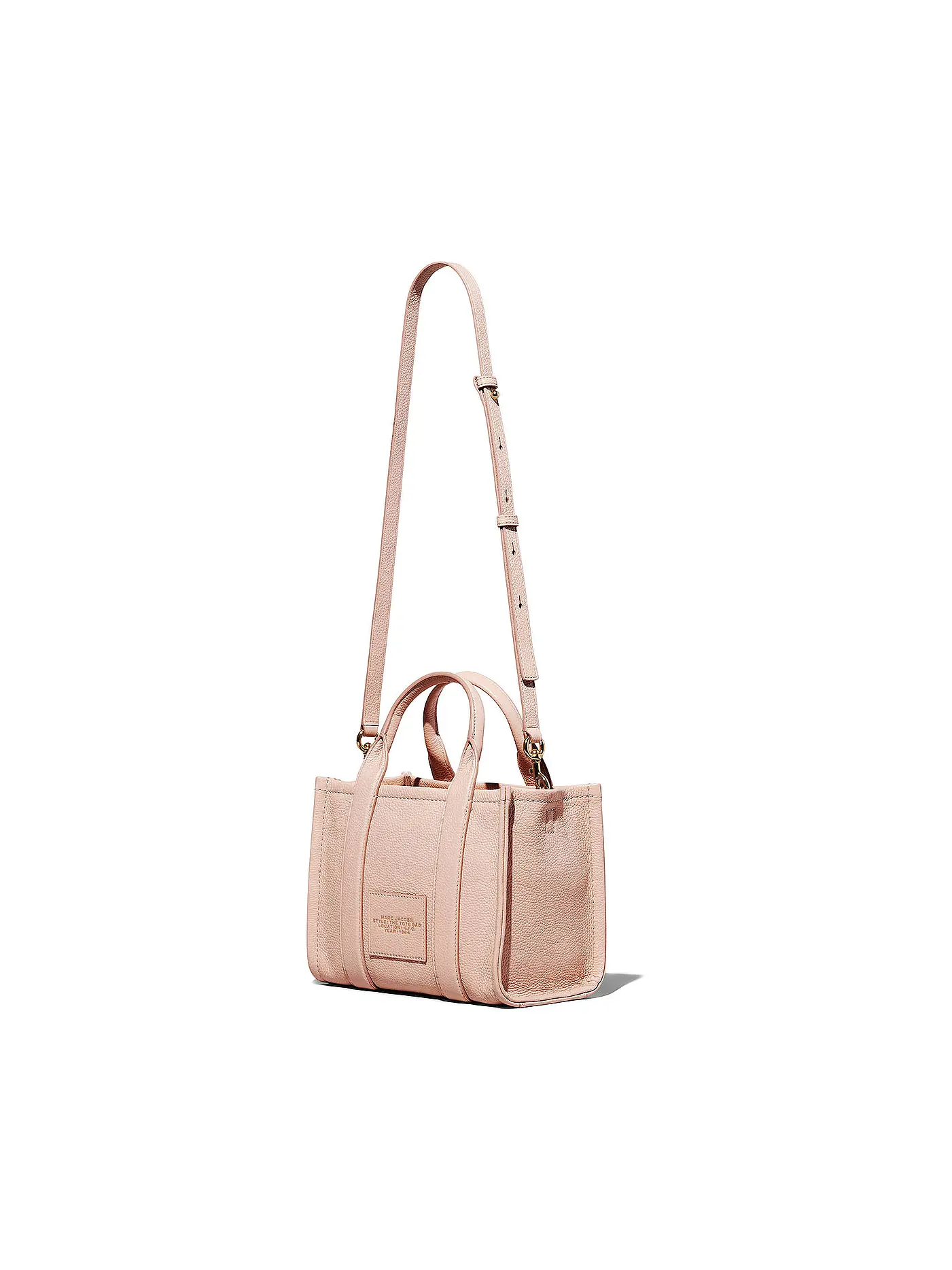 MARC JACOBS | Ledertasche - Tote Bag THE SMALL TOTE LEATHER | rosa