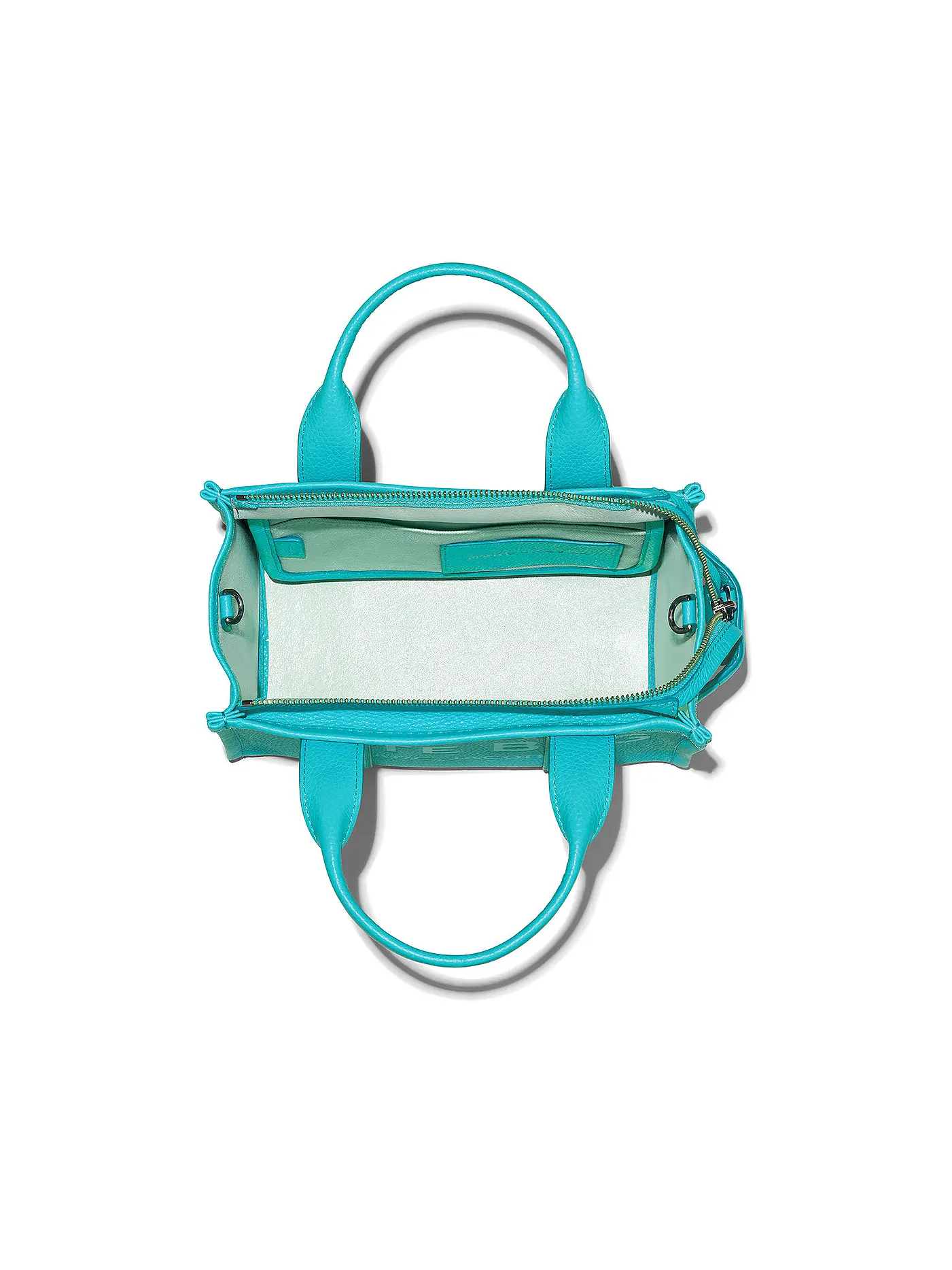 MARC JACOBS | Ledertasche - Tote Bag THE SMALL TOTE LEATHER | blau