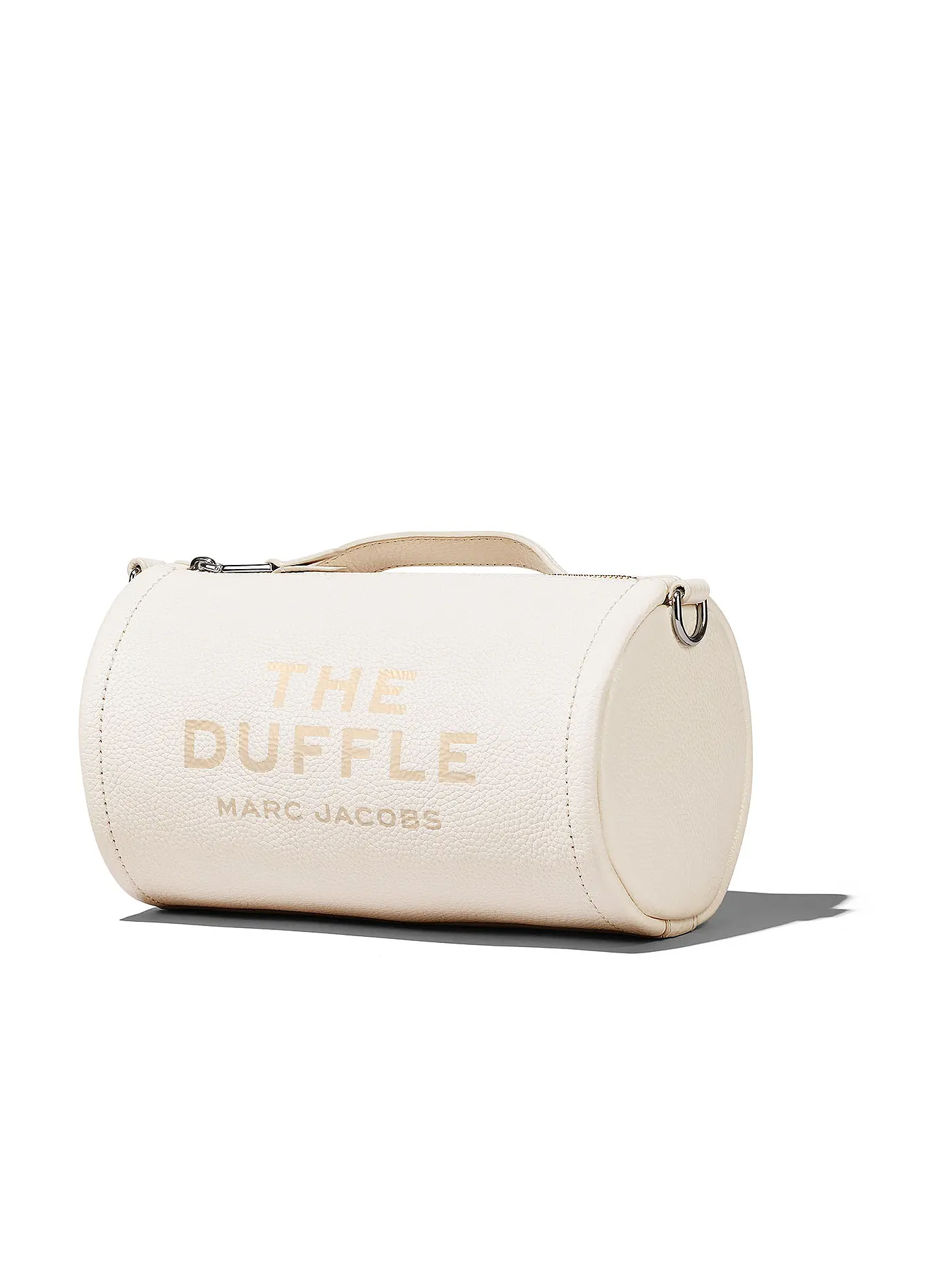MARC JACOBS | Ledertasche - Umhängetasche THE DUFFLE BAG | weiss