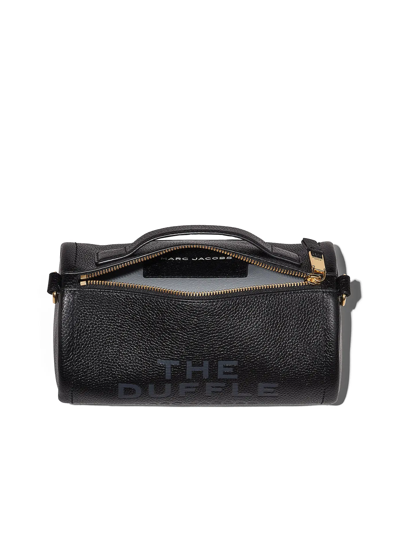 MARC JACOBS | Ledertasche - Umhängetasche THE DUFFLE BAG | schwarz