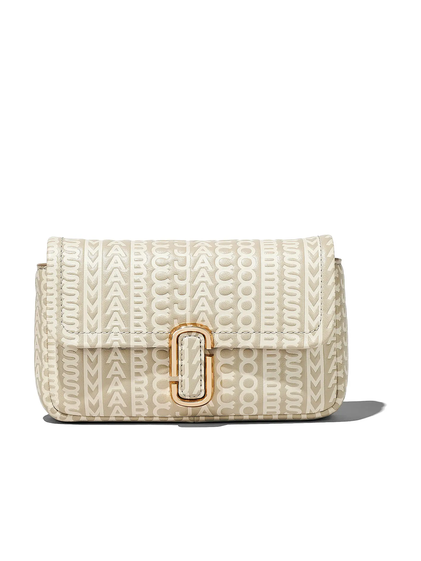 MARC JACOBS | Ledertasche - Umhängetasche THE MINI SHOULDE BAG | beige