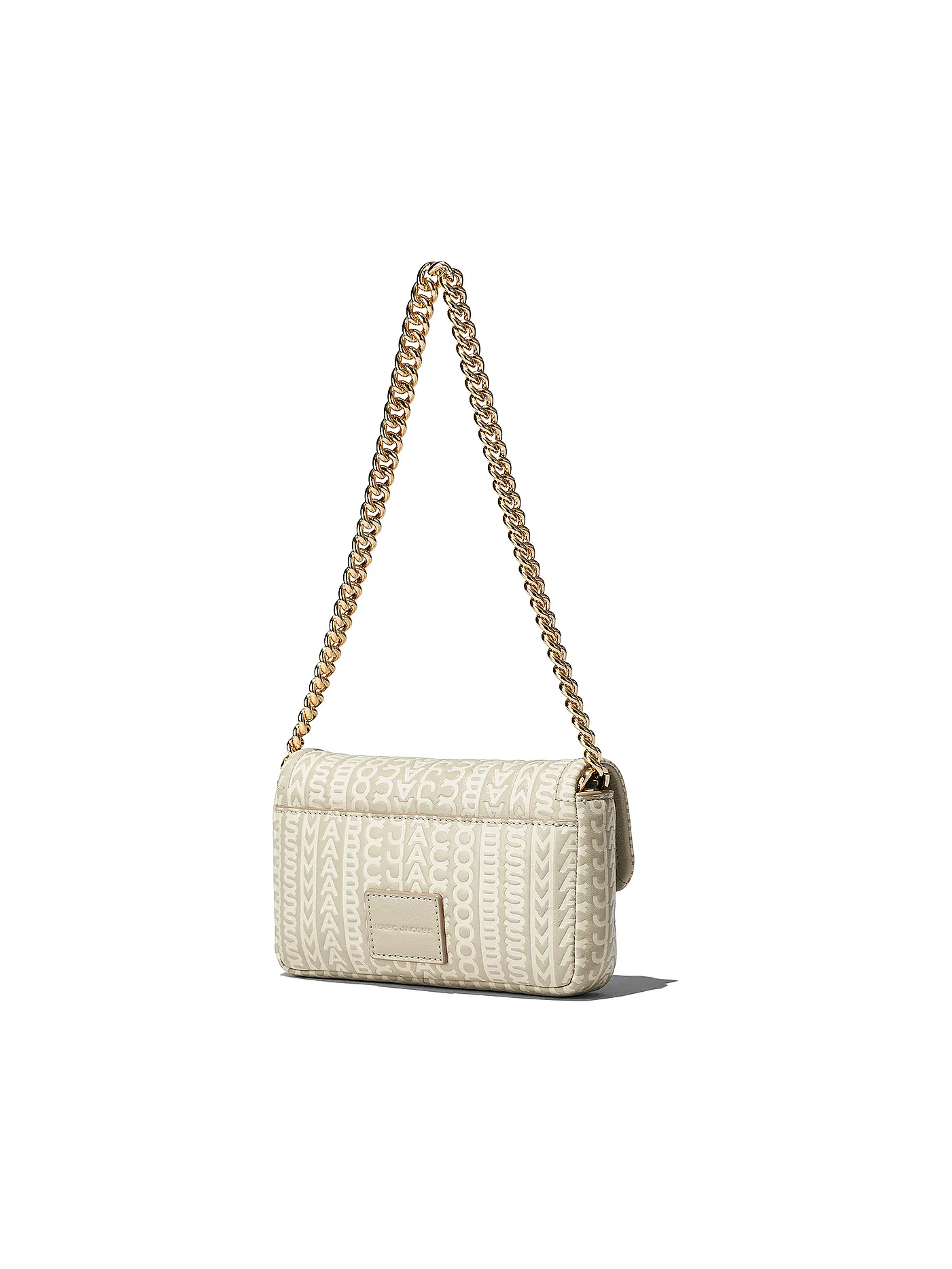 MARC JACOBS | Ledertasche - Umhängetasche THE MINI SHOULDE BAG | beige