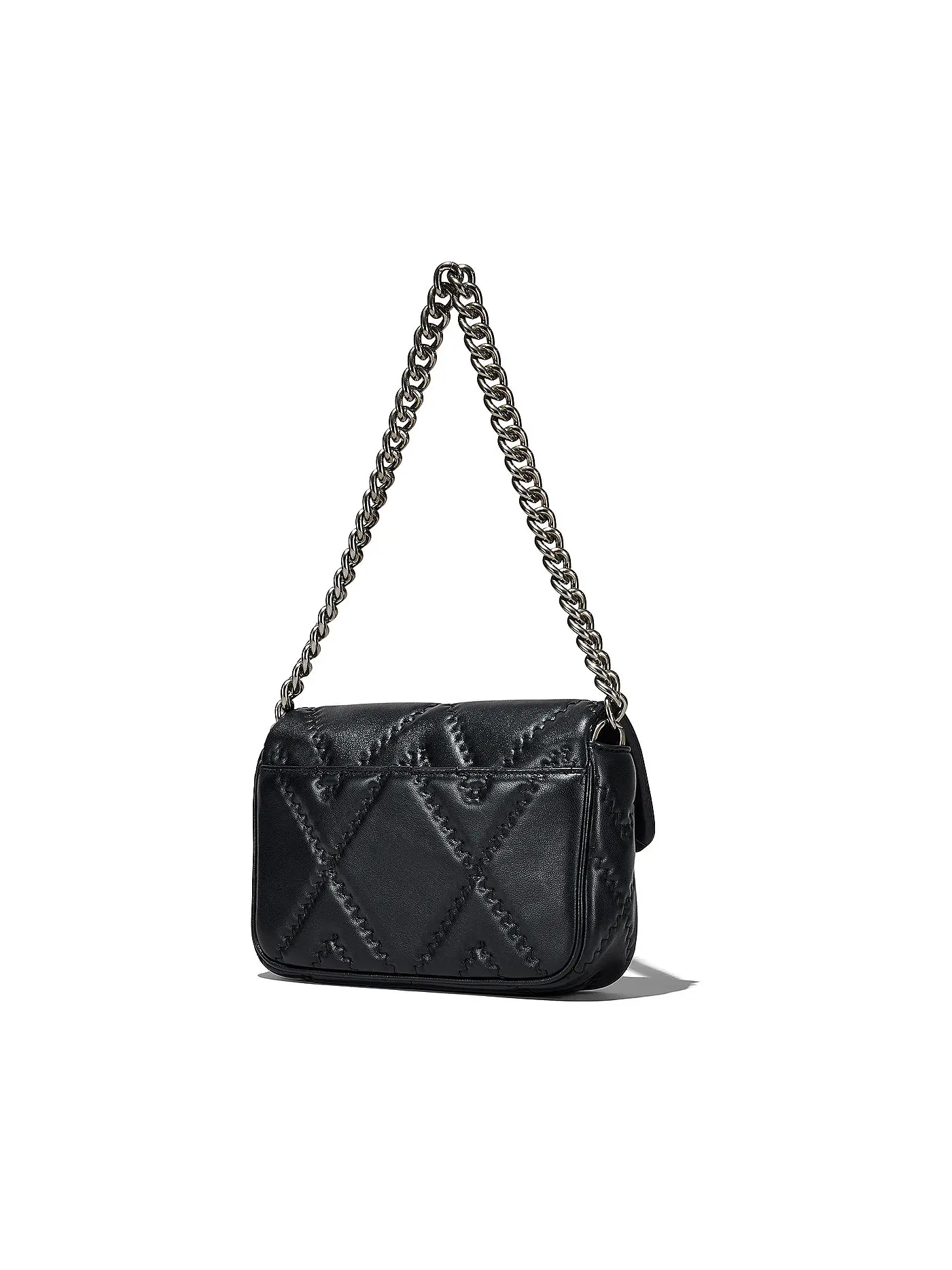 MARC JACOBS | Ledertasche - Umhängetasche THE SHOULDER BAG | schwarz