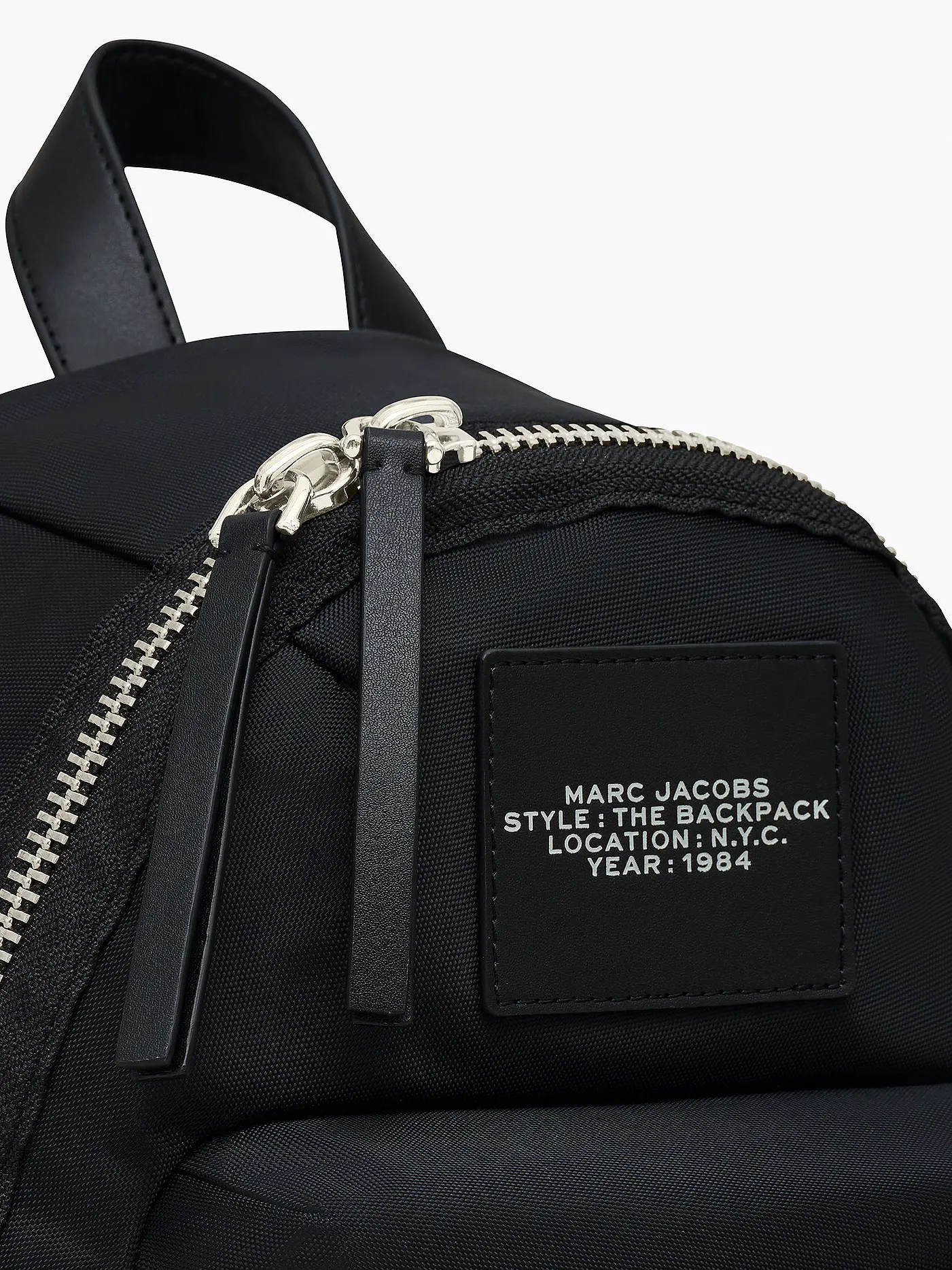 MARC JACOBS | Rucksack THE MEDIUM BIKER BACKPACK | schwarz