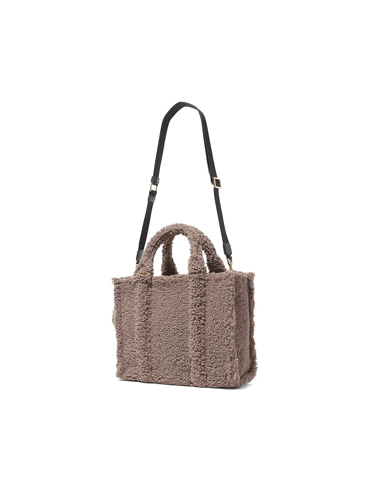 MARC JACOBS | Tasche - Tote Bag THE MEDIUM TOTE FAKE FUR  | grau