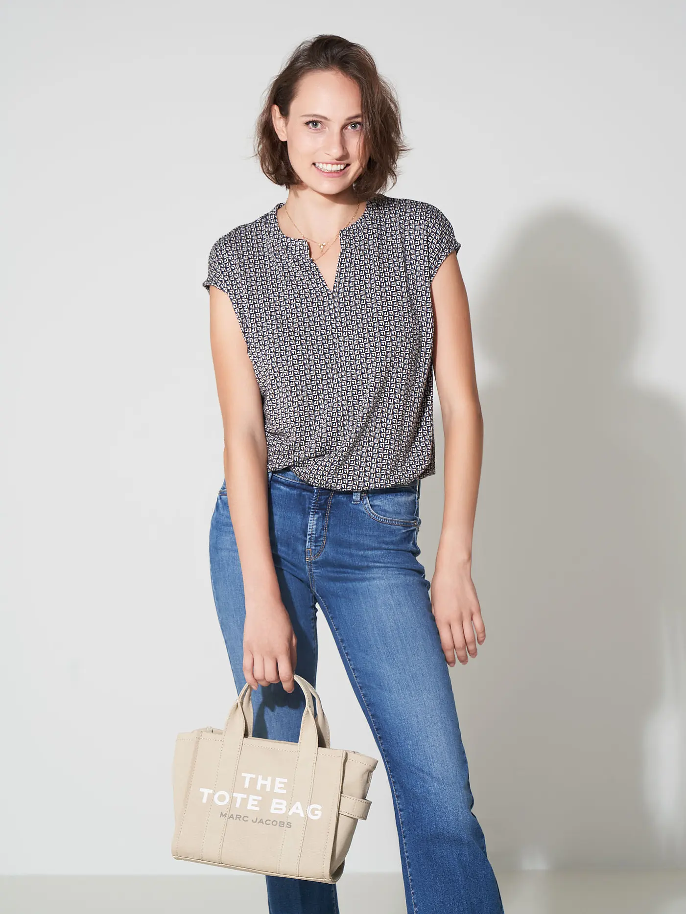 MARC JACOBS | Tasche - Tote Bag THE SMALL TOTE  | beige