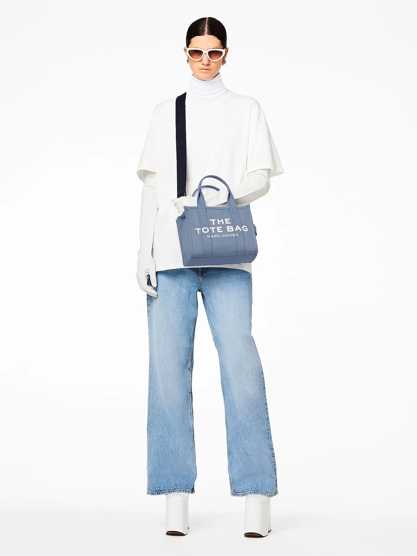 MARC JACOBS | Tasche - Tote Bag THE SMALL TOTE  | blau