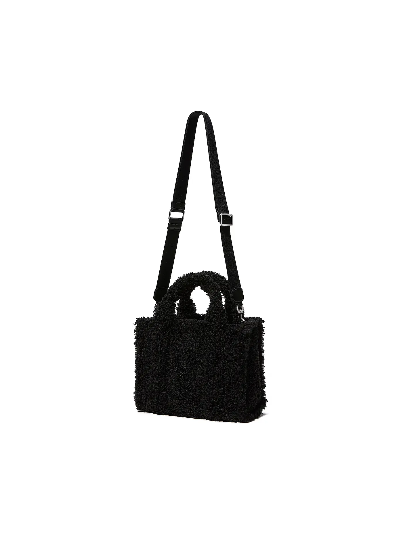 MARC JACOBS | Tasche - Tote Bag THE SMALL TOTE FAKE FUR | schwarz