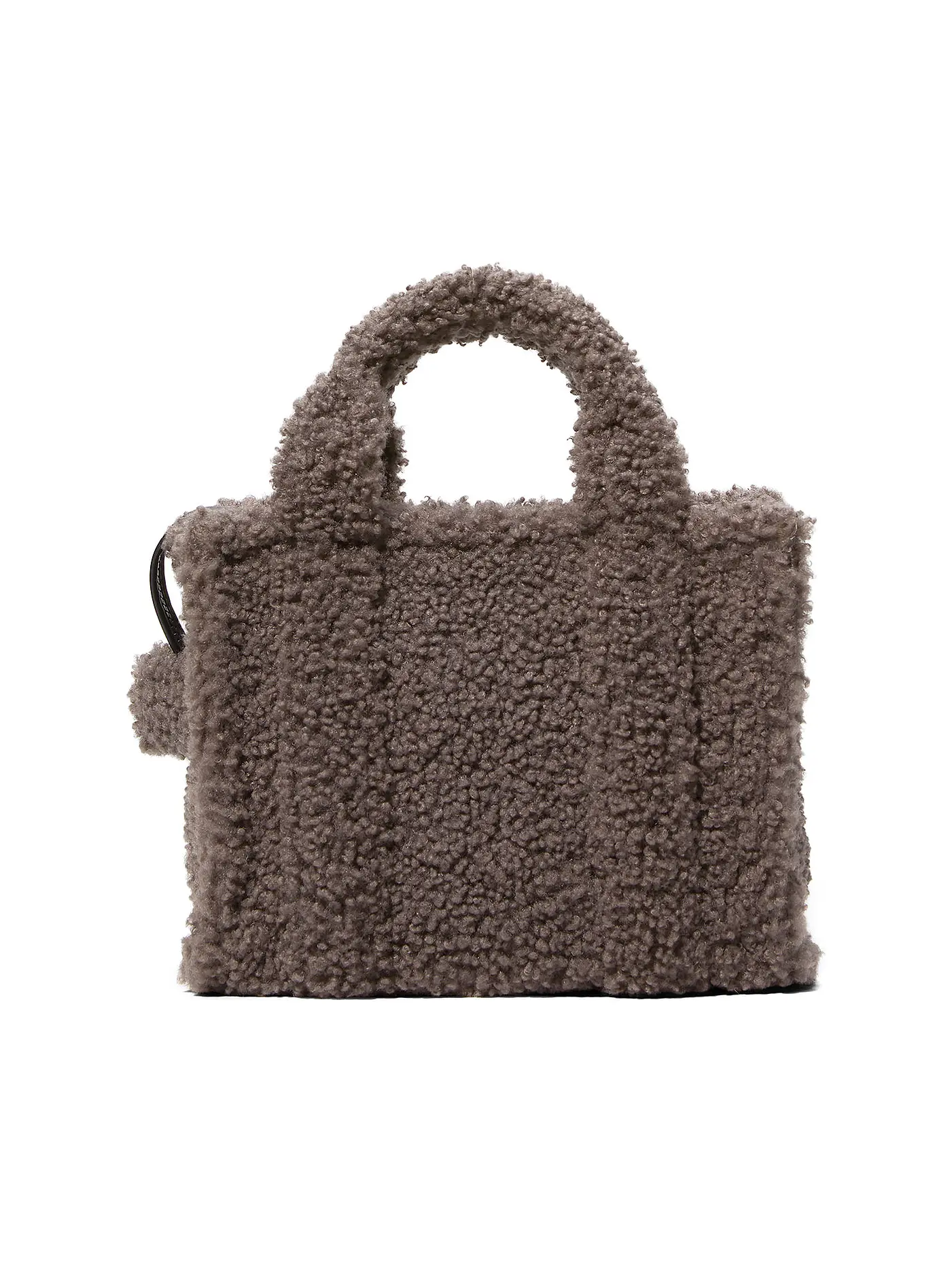MARC JACOBS | Tasche - Tote Bag THE SMALL TOTE FAKE FUR | grau