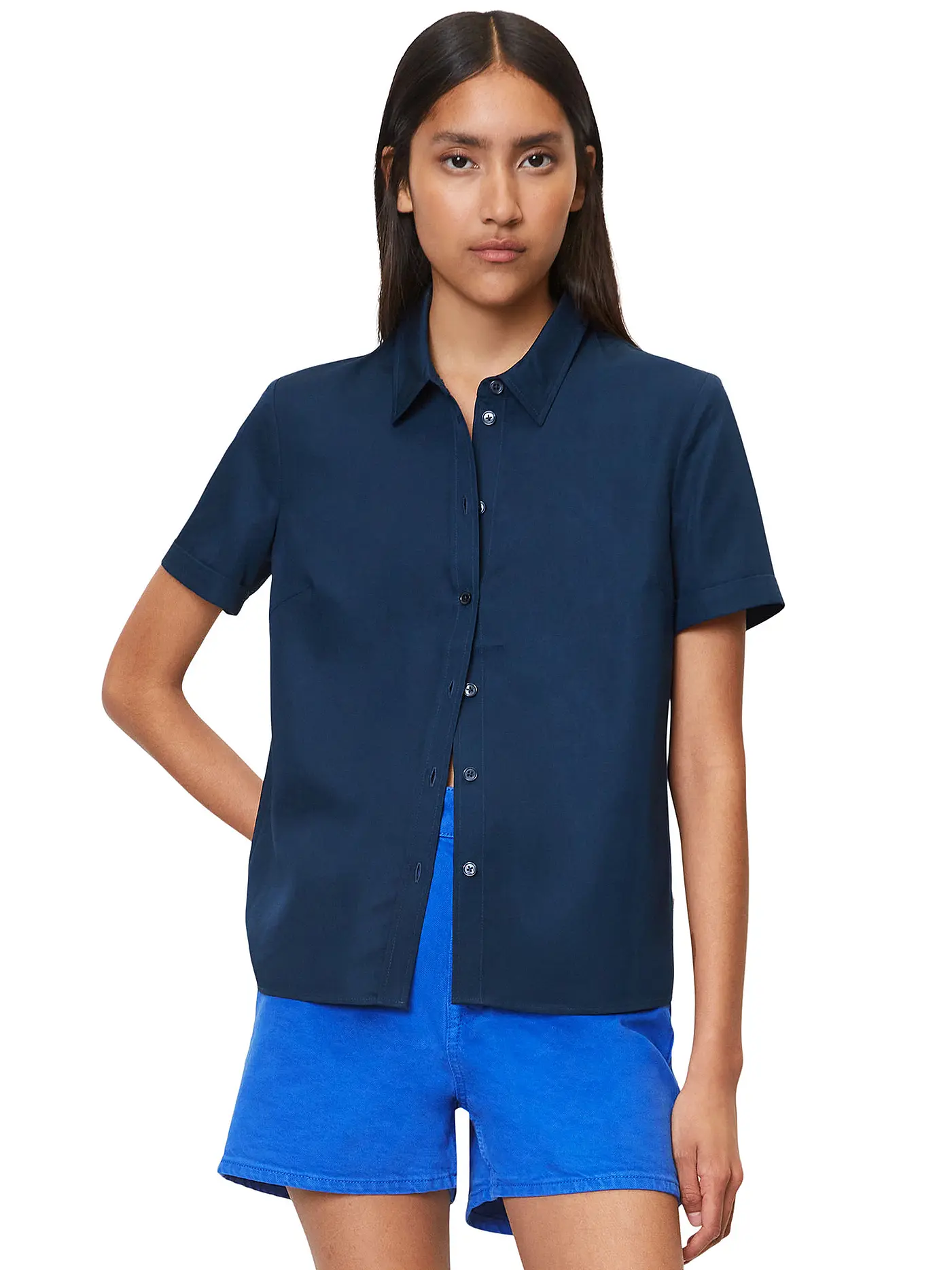 MARC O' POLO DENIM | Bluse | dunkelblau