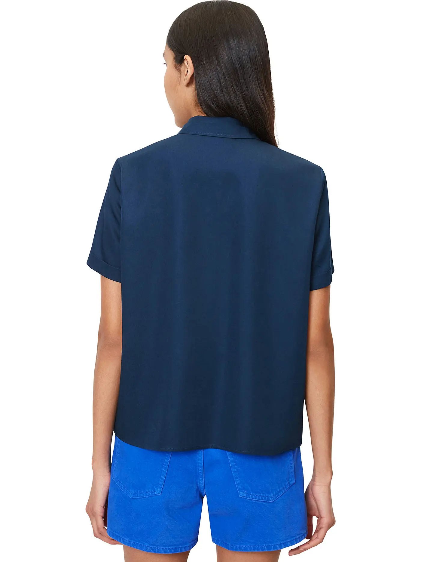MARC O' POLO DENIM | Bluse | dunkelblau