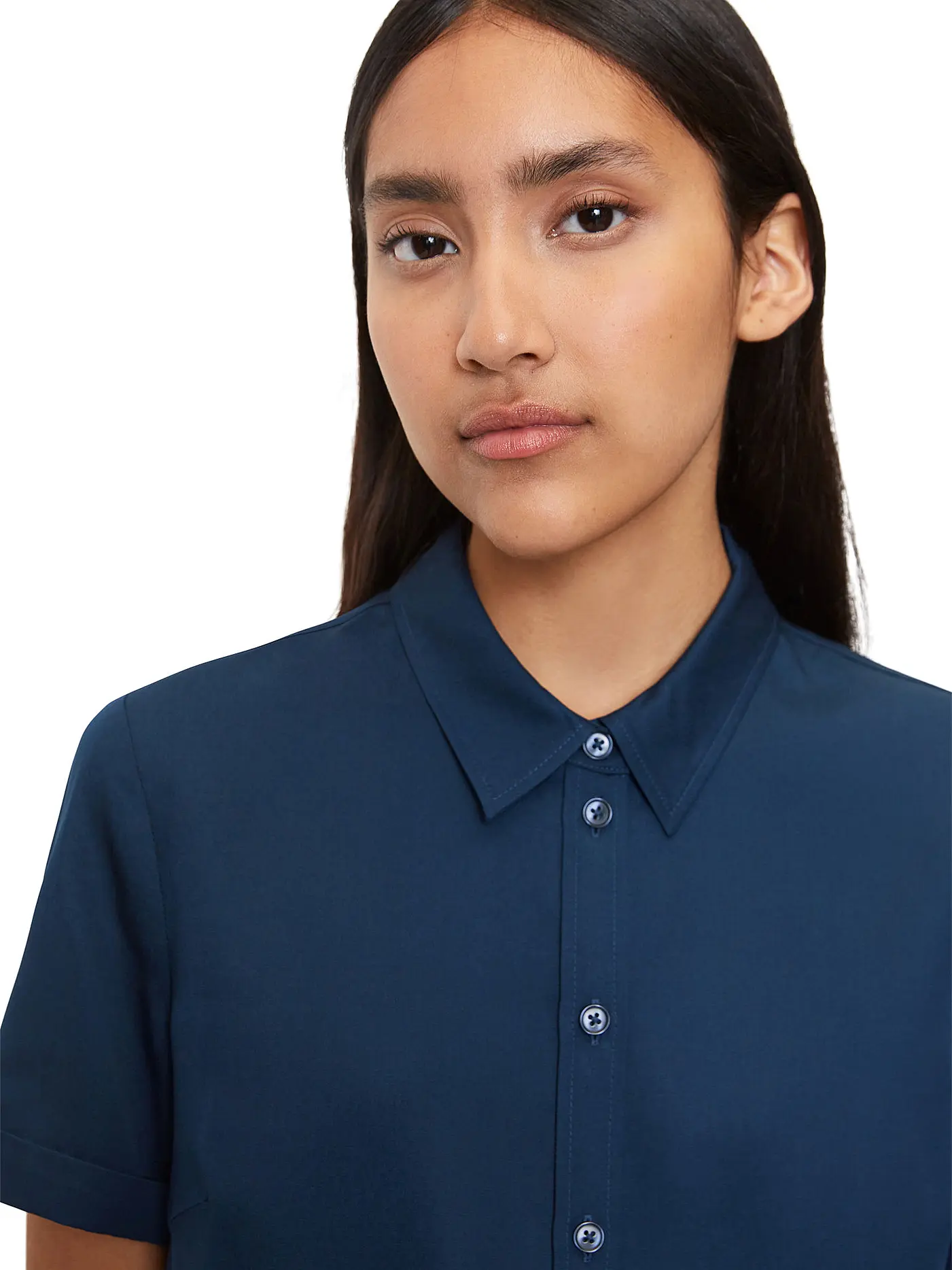MARC O' POLO DENIM | Bluse | dunkelblau