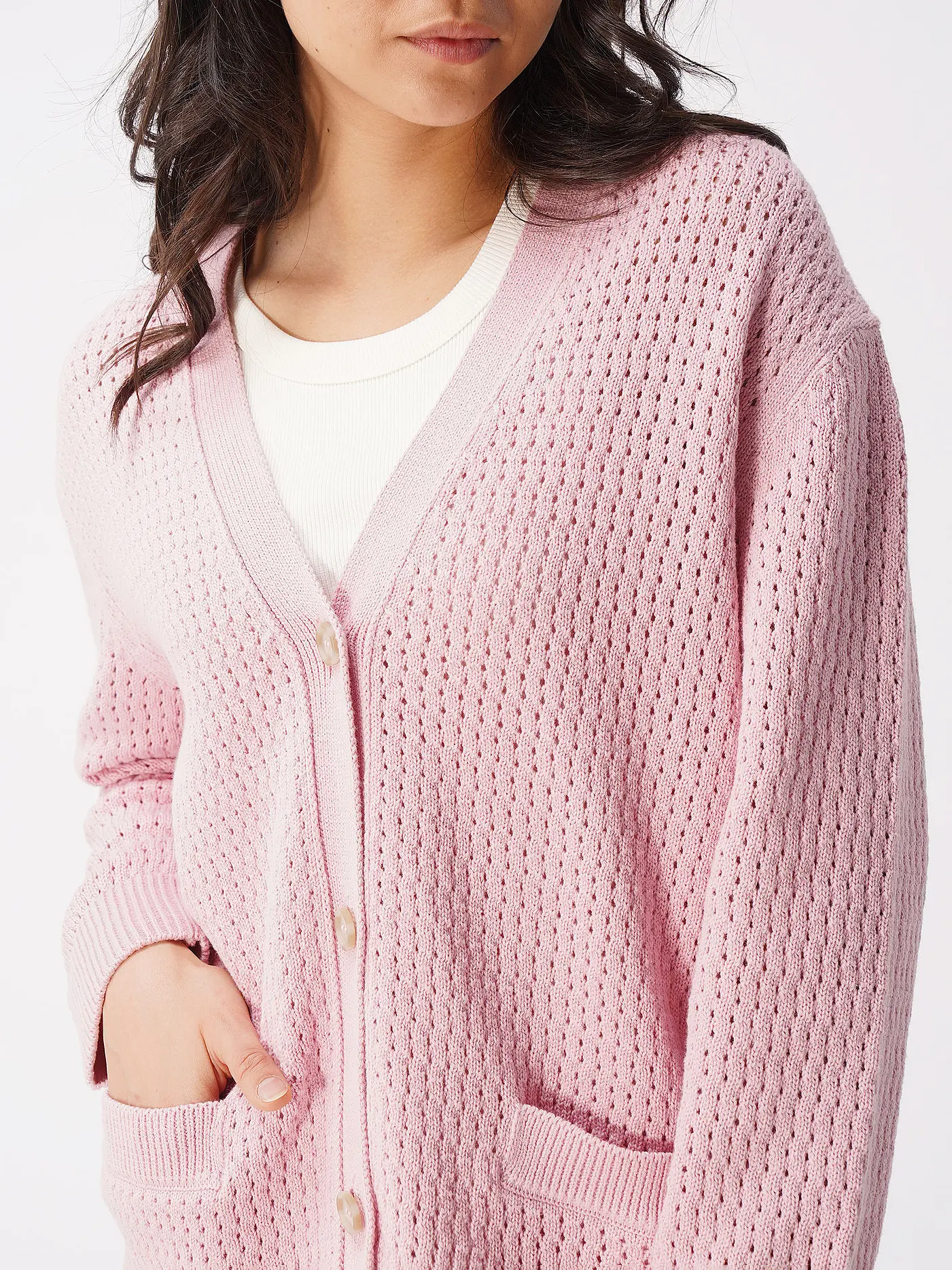 MARC O' POLO DENIM | Cardigan | rosa