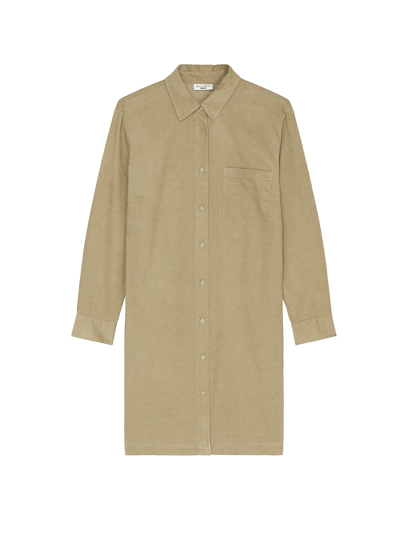 MARC O' POLO DENIM | Hemdblusenkleid | camel