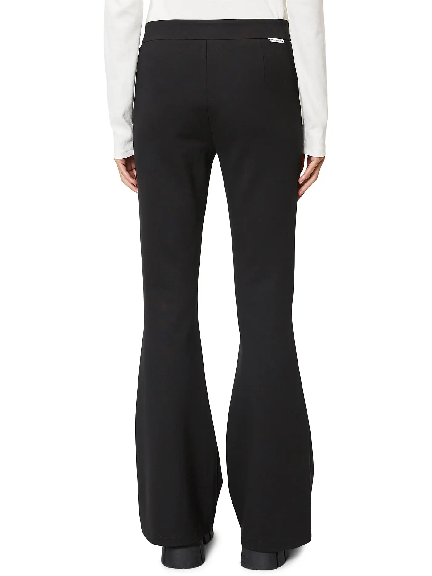 MARC O' POLO DENIM | Hose Flared Fit  | schwarz