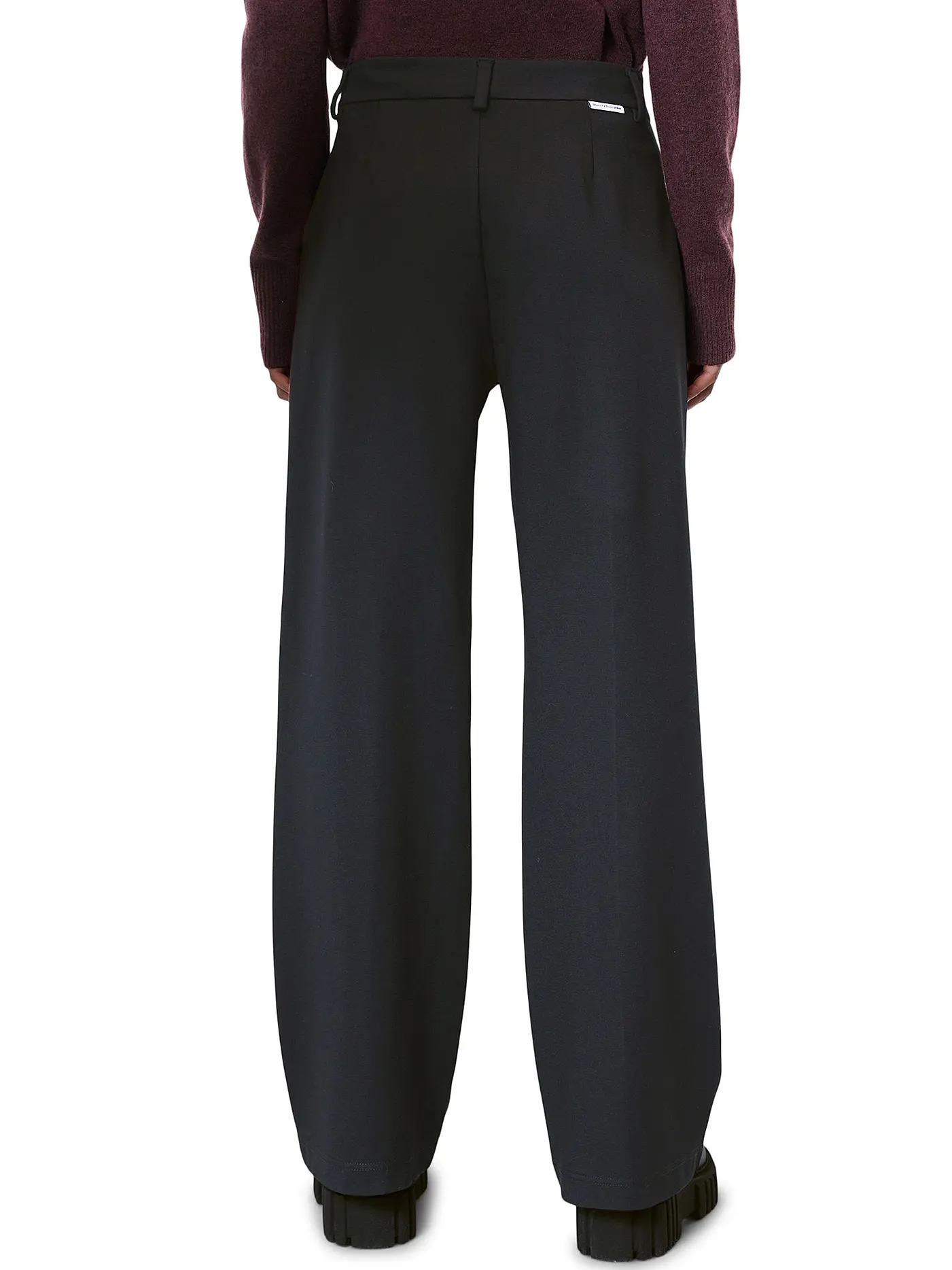 MARC O' POLO DENIM | Hose Wide Leg  | schwarz