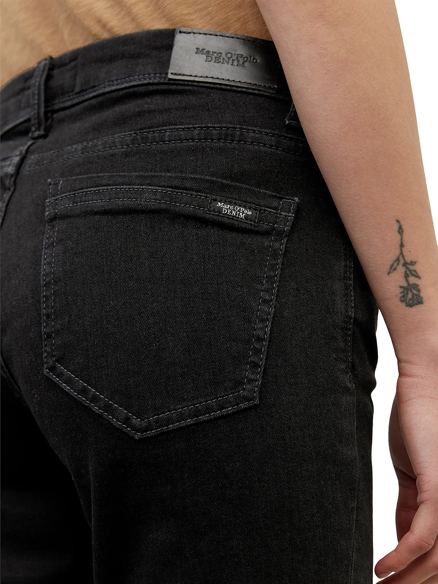 MARC O' POLO DENIM | Jeans Slim Fit | schwarz