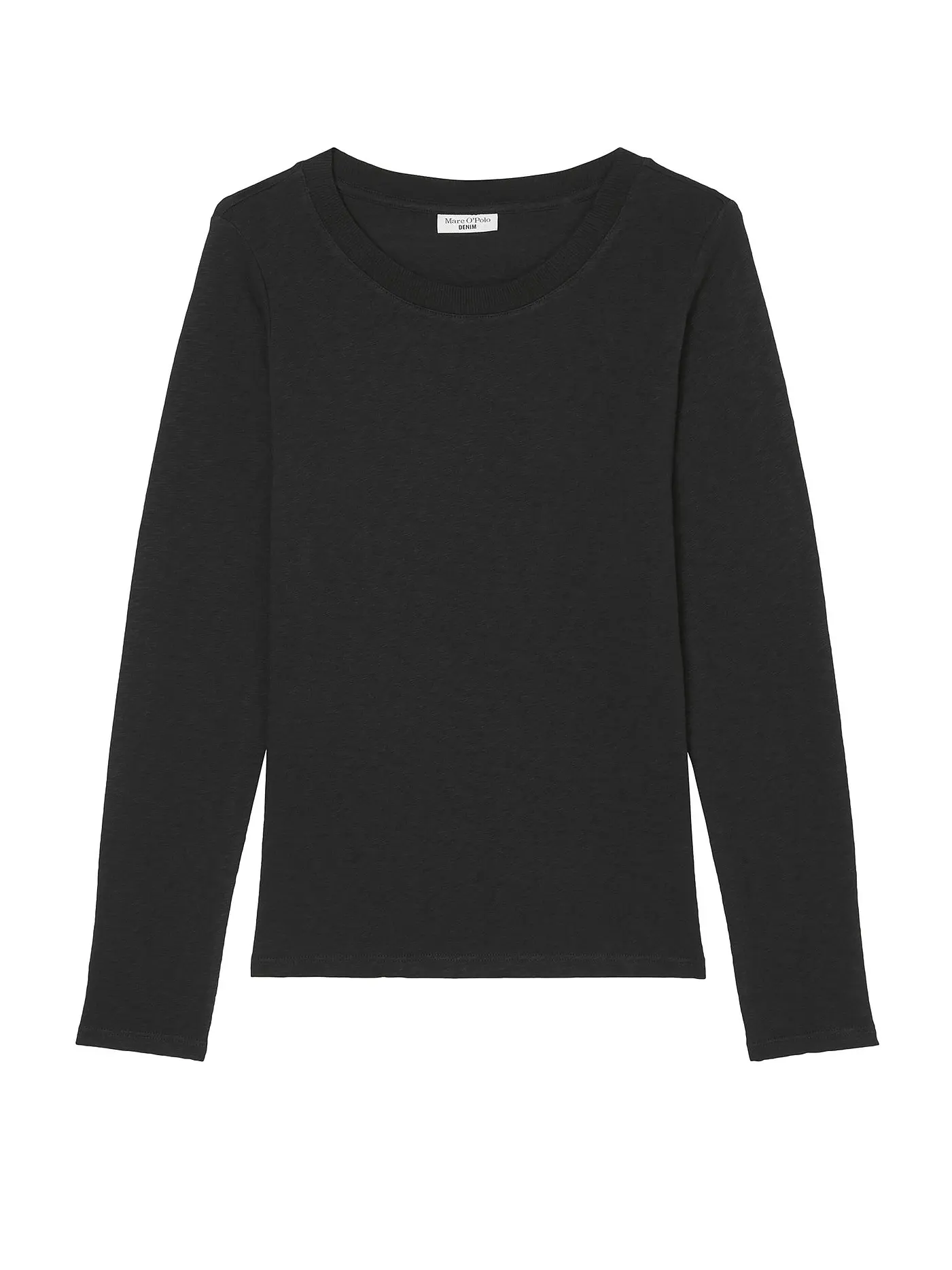 MARC O' POLO DENIM | Langarmshirt | schwarz