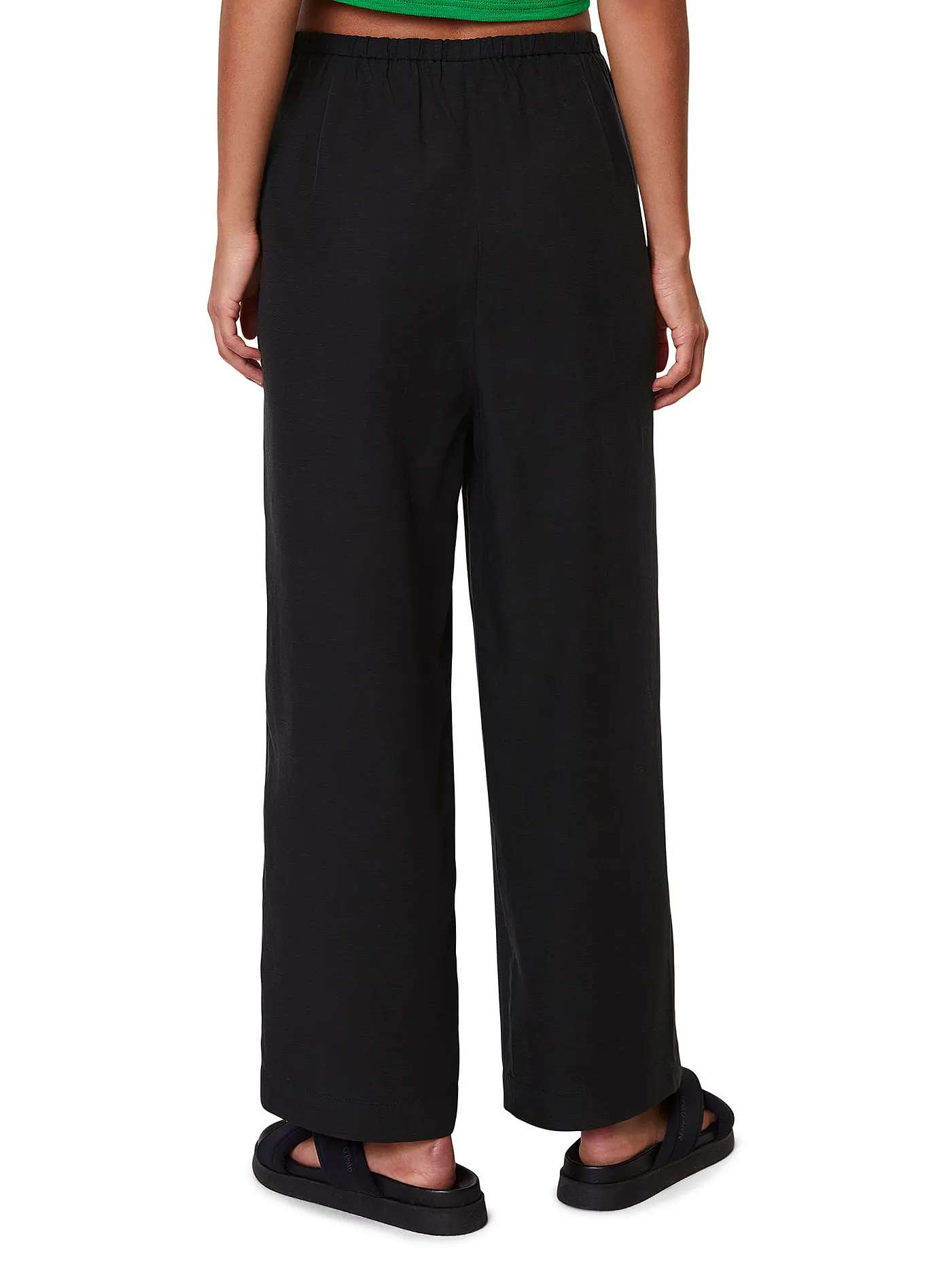 MARC O' POLO DENIM | Marlenehose | schwarz