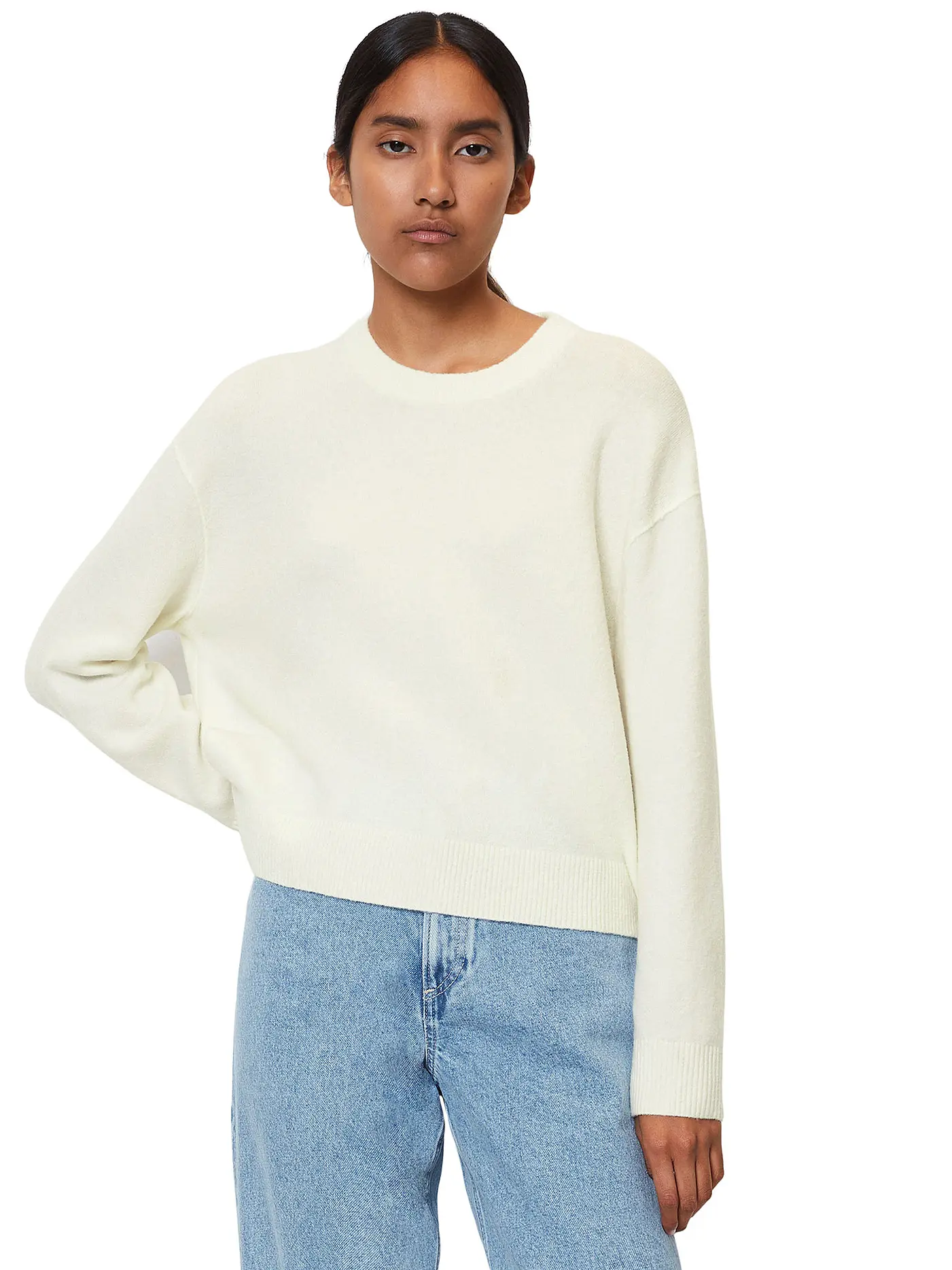 MARC O' POLO DENIM | Pullover | weiss