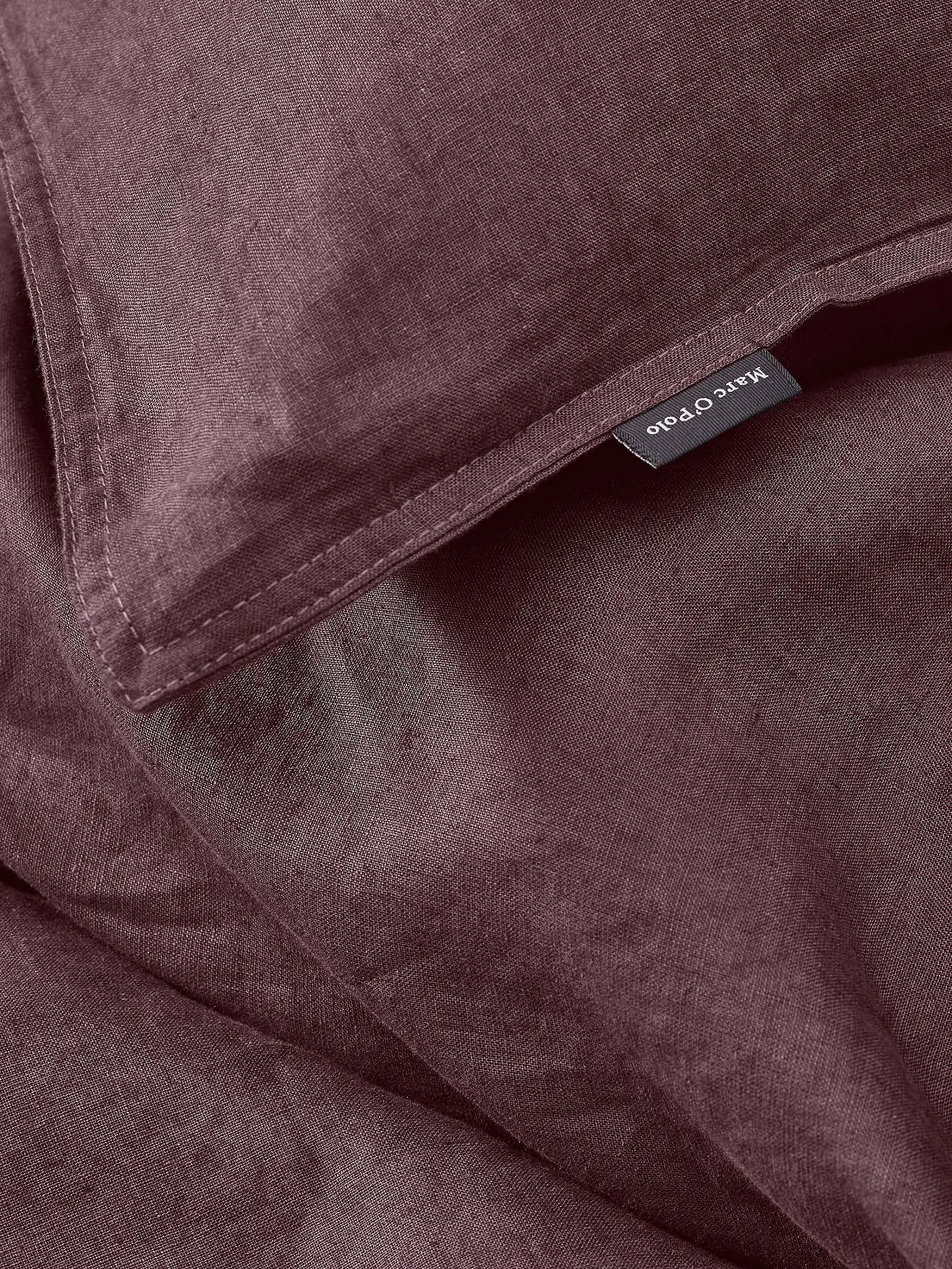 MARC O'POLO HOME | Leinen Bettwäsche Garnitur 70x90cm/140x200cm Valka Aubergine | lila