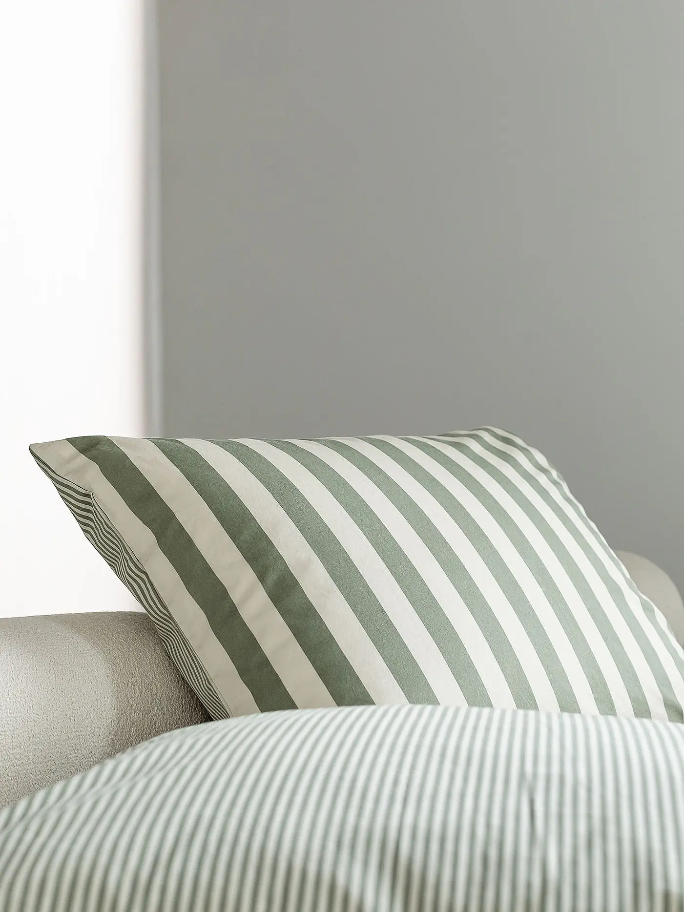MARC O'POLO HOME | Perkal Bettwäsche 70x90cm / 140x200cm Sage Green | grün