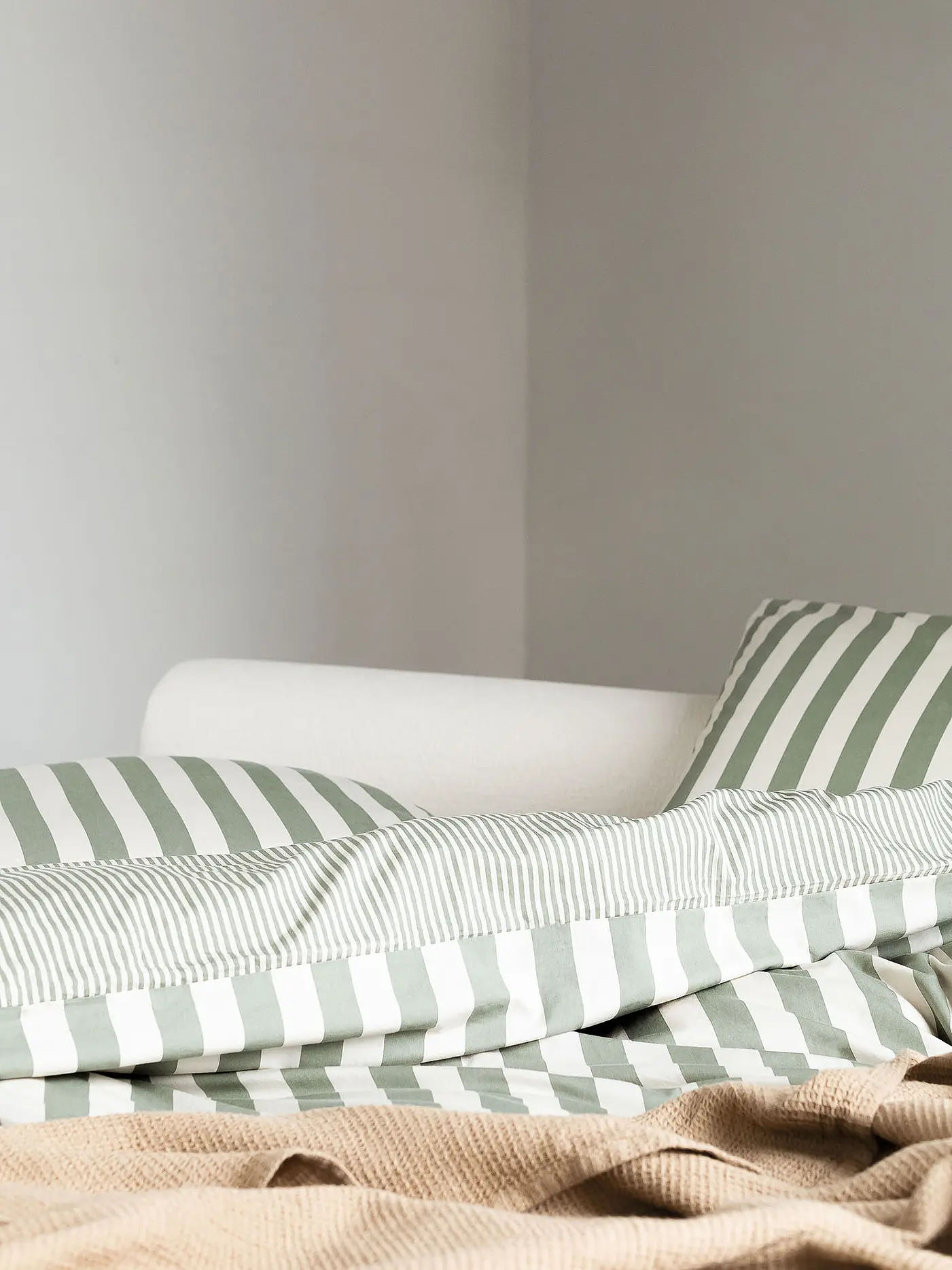 MARC O'POLO HOME | Perkal Bettwäsche 70x90cm / 140x200cm Sage Green | grün