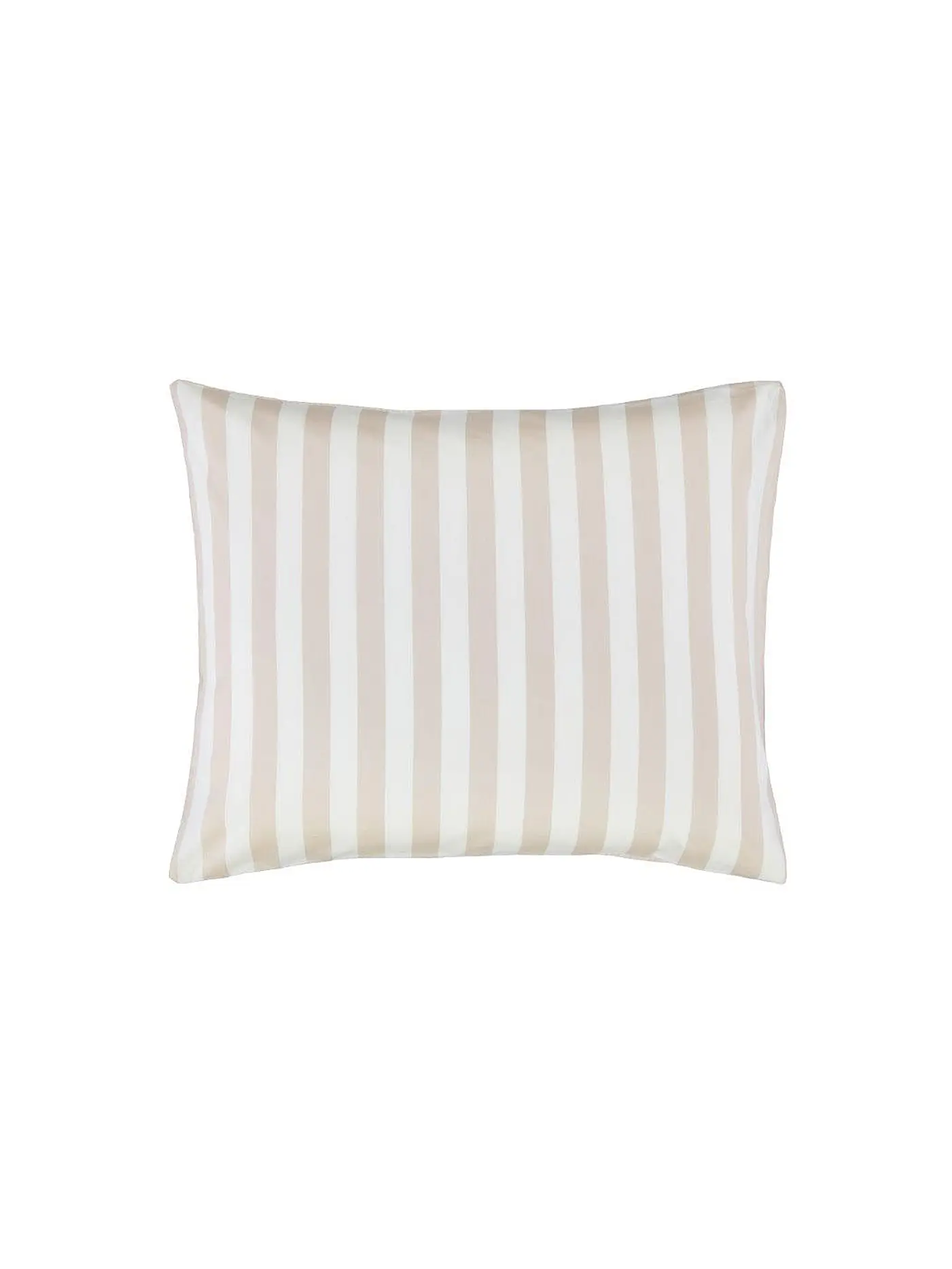 MARC O'POLO HOME | Satin-Bettwäsche "Classic Stripe" 70x90cm/140x200cm  | beige